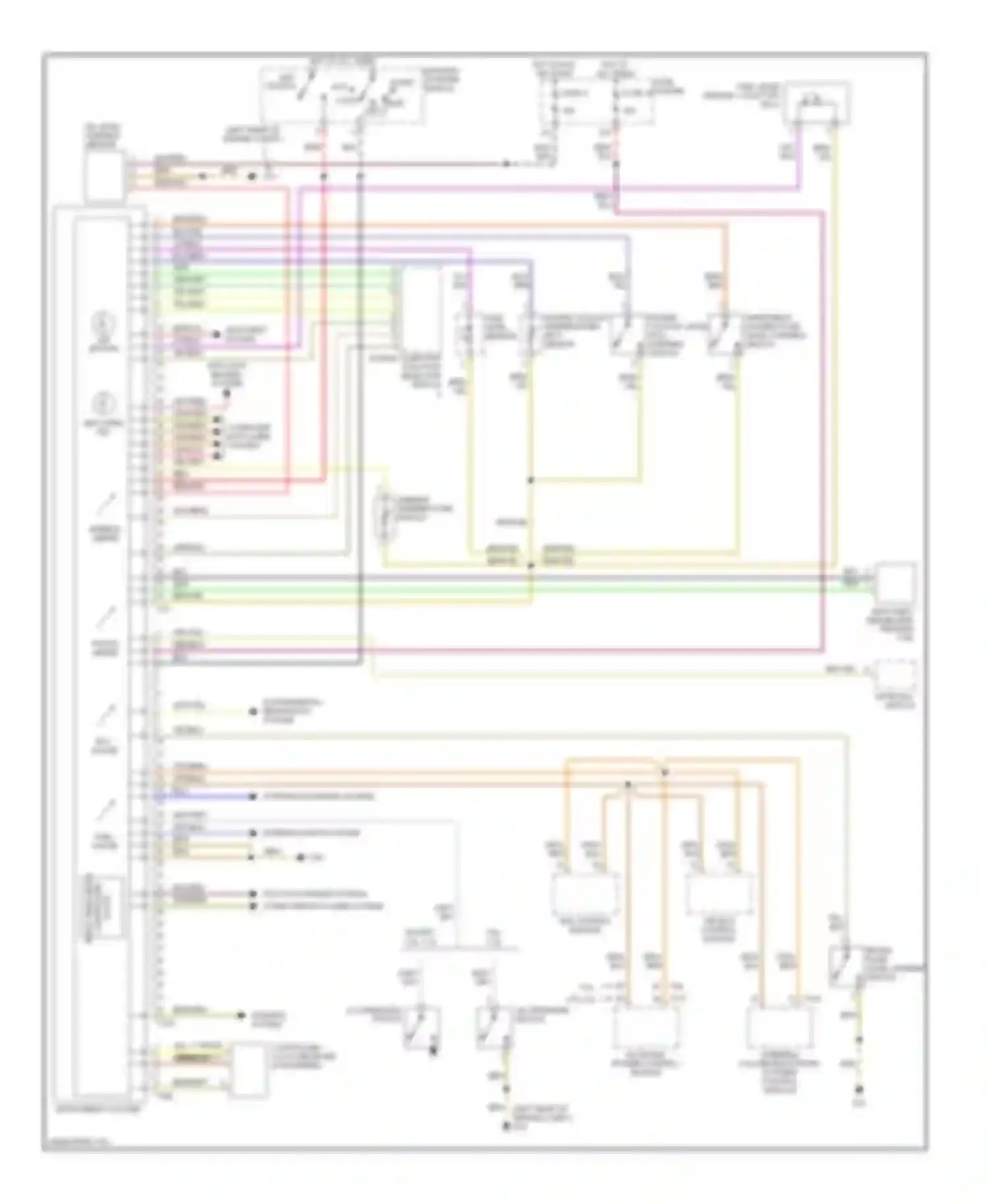 Wiring diagram gry/red for Audi S4 B7 (2004-2008) (6 of 11)