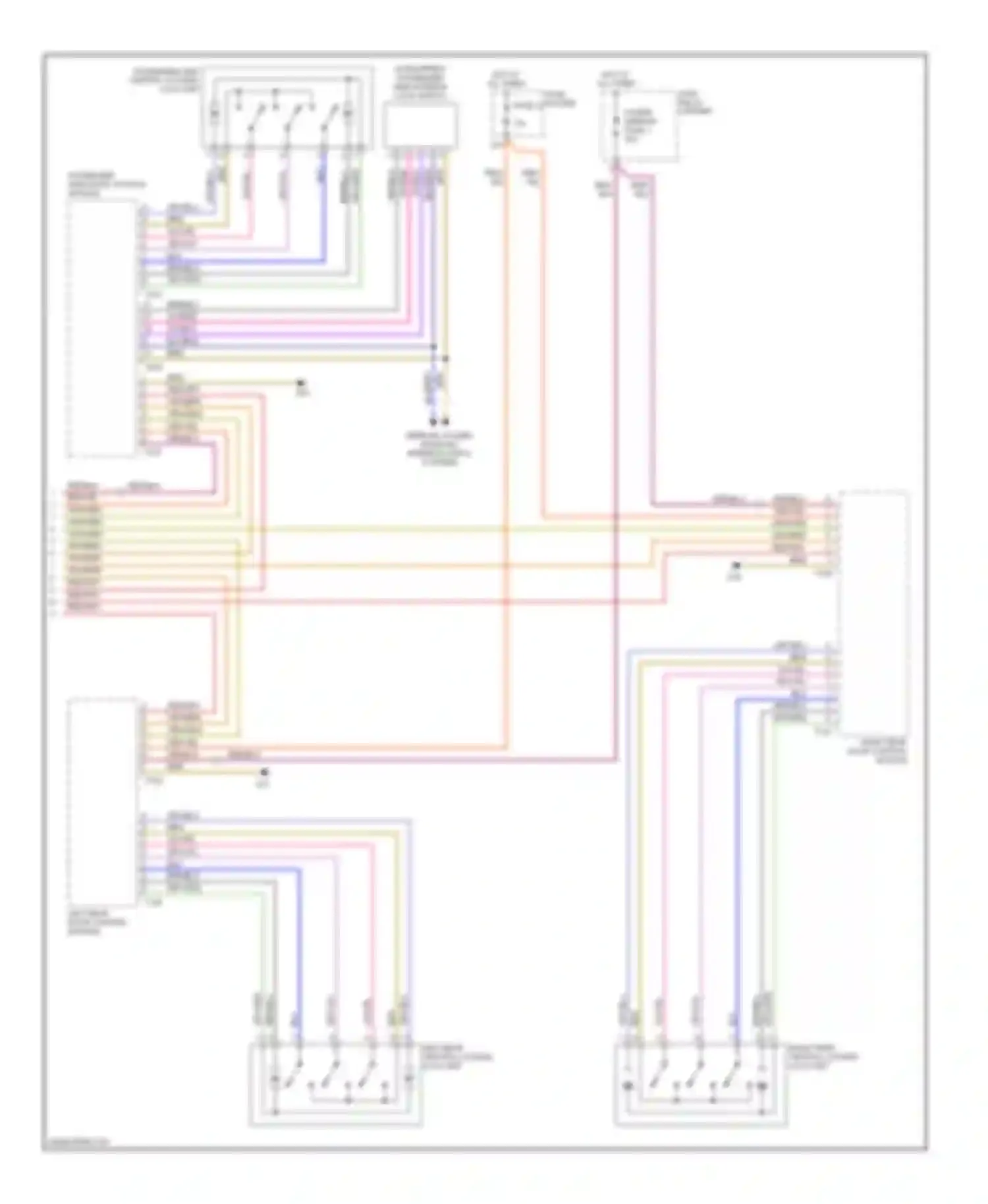 Wiring diagram vio/red for Audi S4 B7 (2004-2008)
