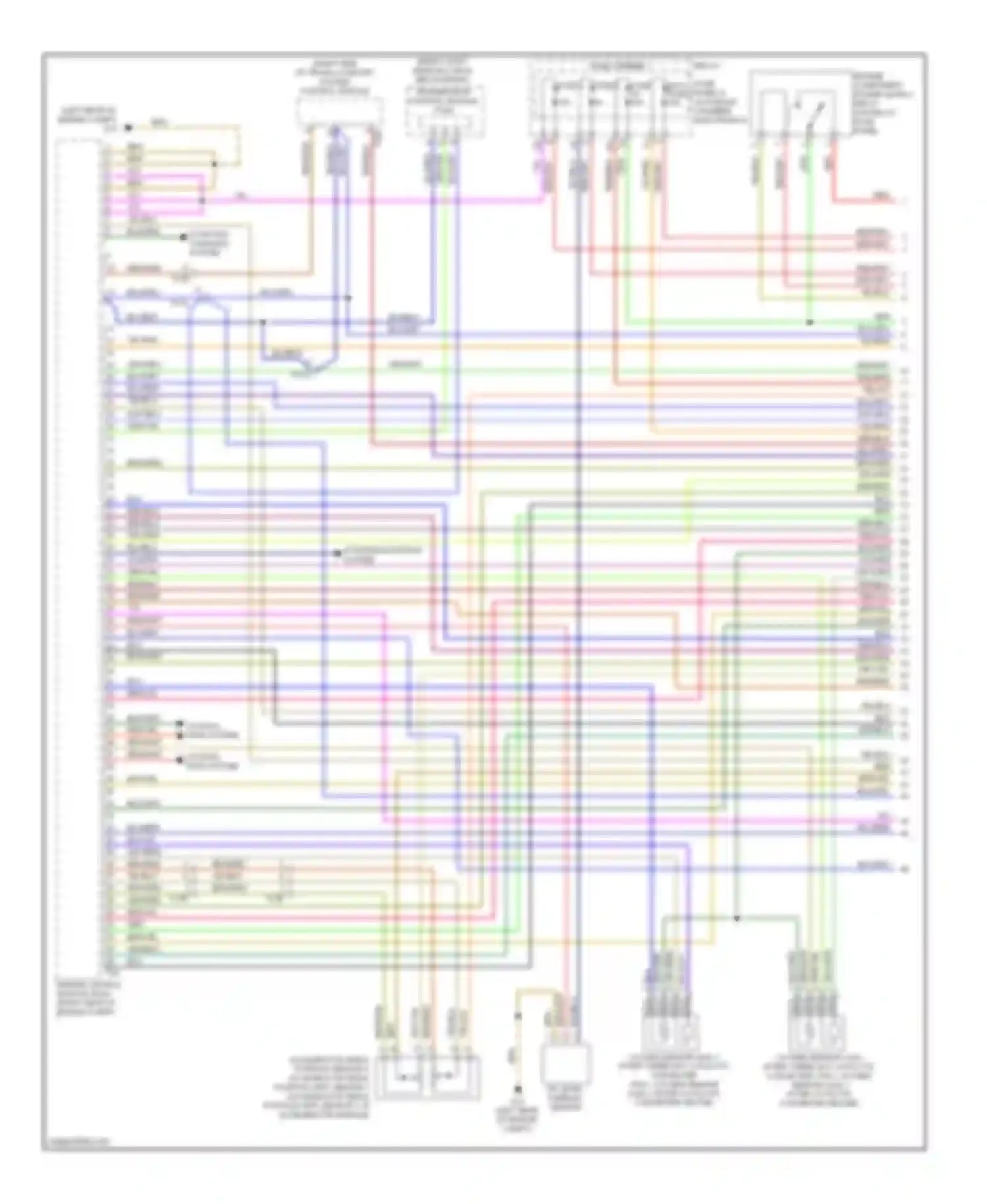 S4 Audi B8 facelift (2011-2015): Wiring diagram engine performance 3.0l sc (1 of 8)