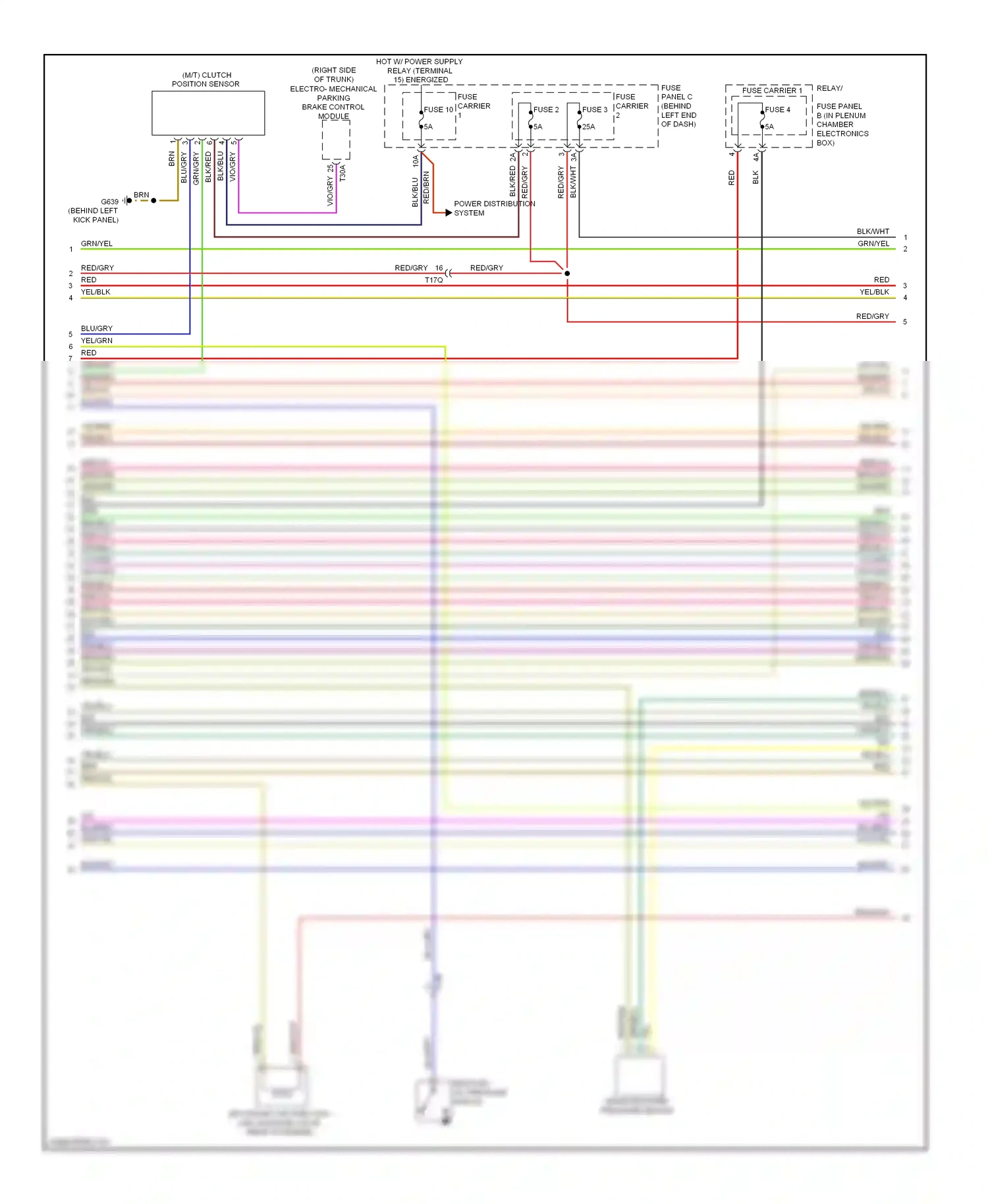 Wiring diagram grn/blu for Audi S4 B8 facelift (2011-2015) (8 of 23)