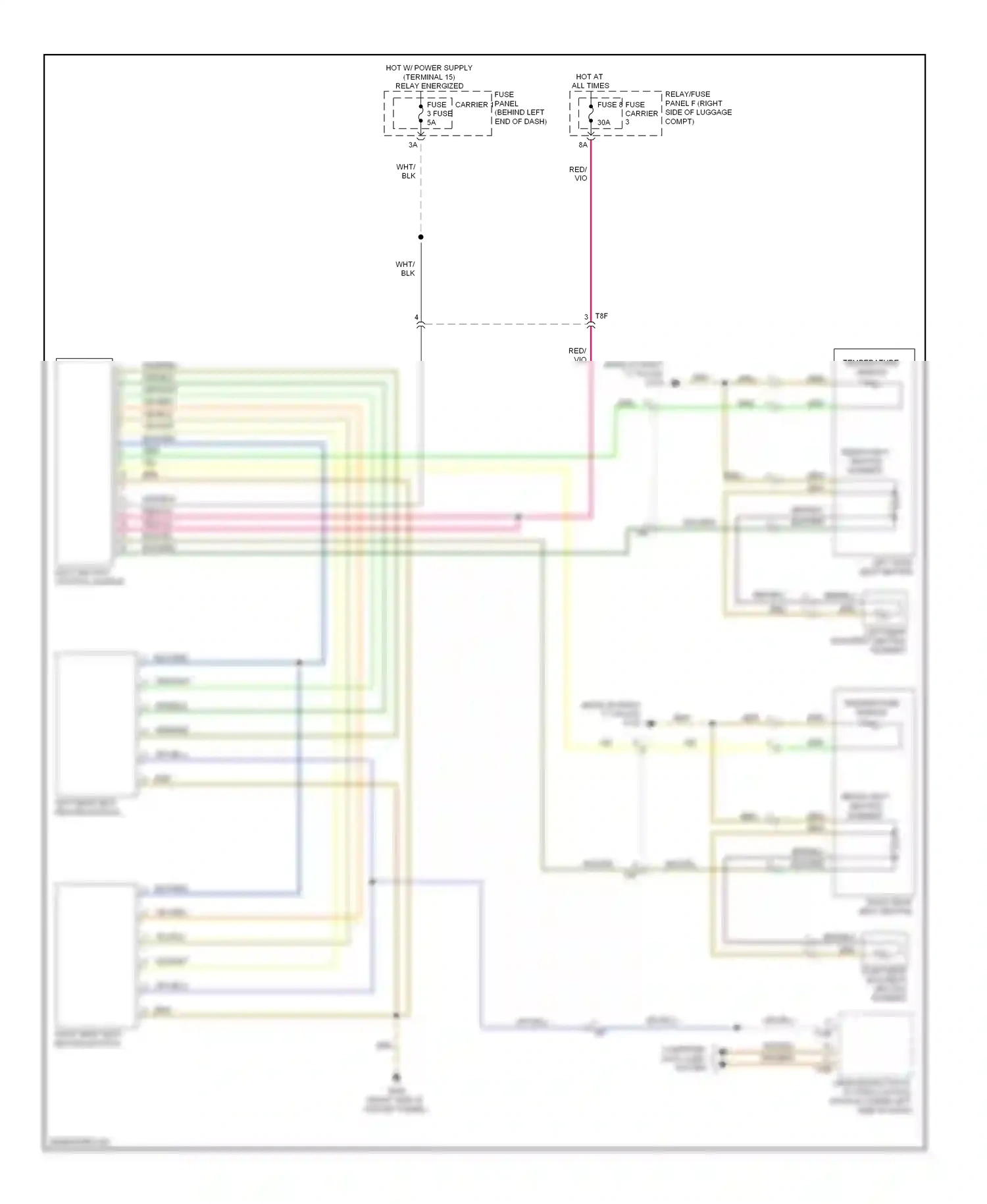 Wiring diagram grn/wht for Audi S4 B8 facelift (2011-2015) (7 of 8)