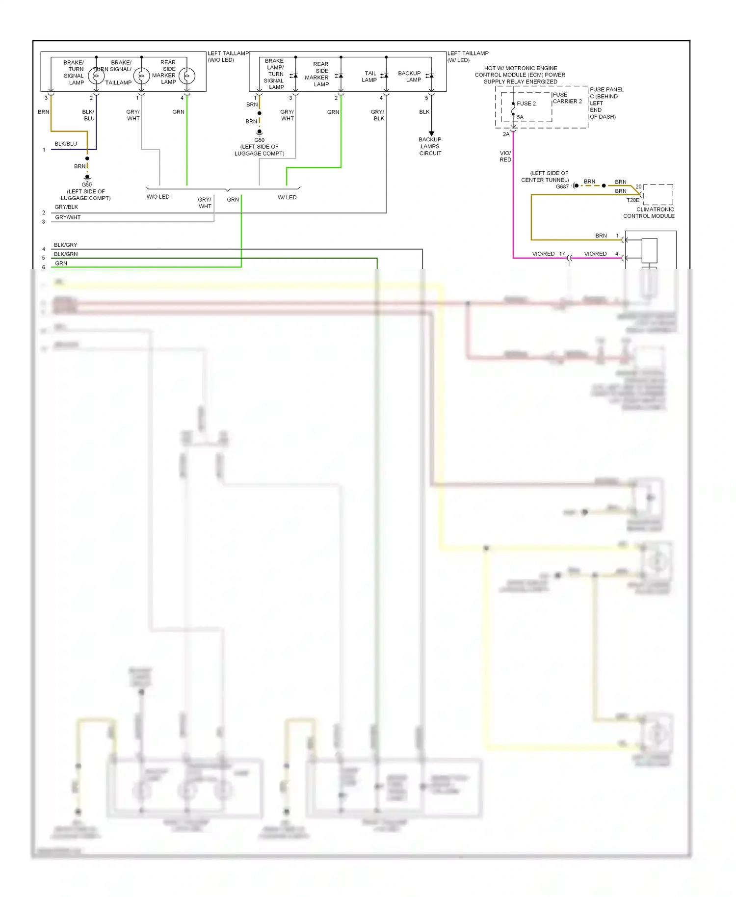 Wiring diagram gry for Audi S4 B8 facelift (2011-2015) (15 of 46)