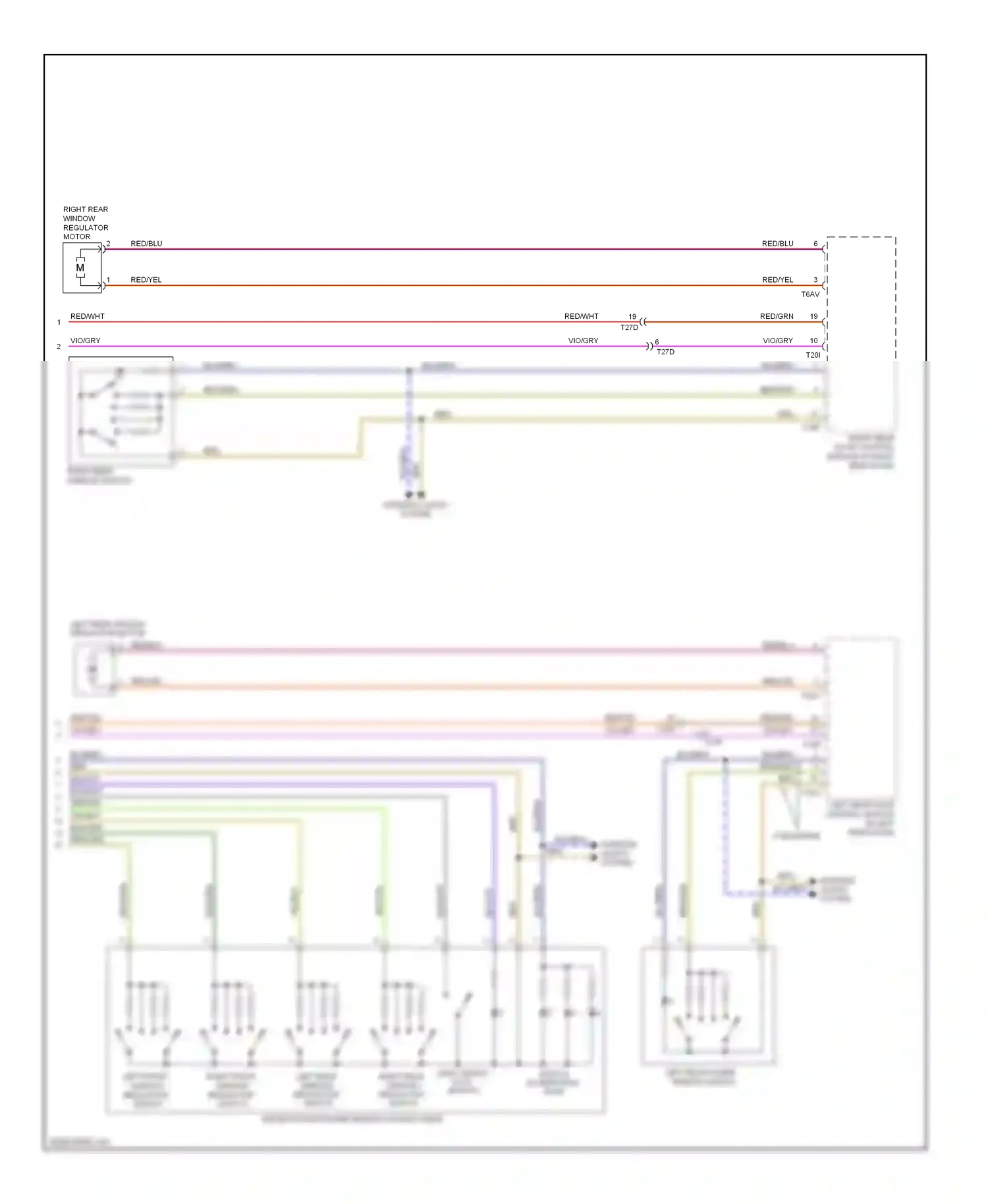 Wiring diagram red/grn for Audi S4 B8 facelift (2011-2015) (30 of 38)