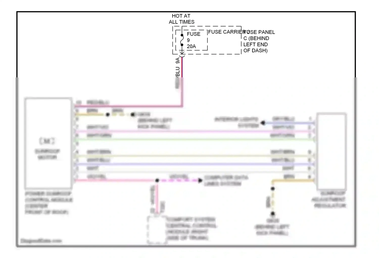 Wiring diagram wht for Audi S4 B8 facelift (2011-2015) (47 of 69)