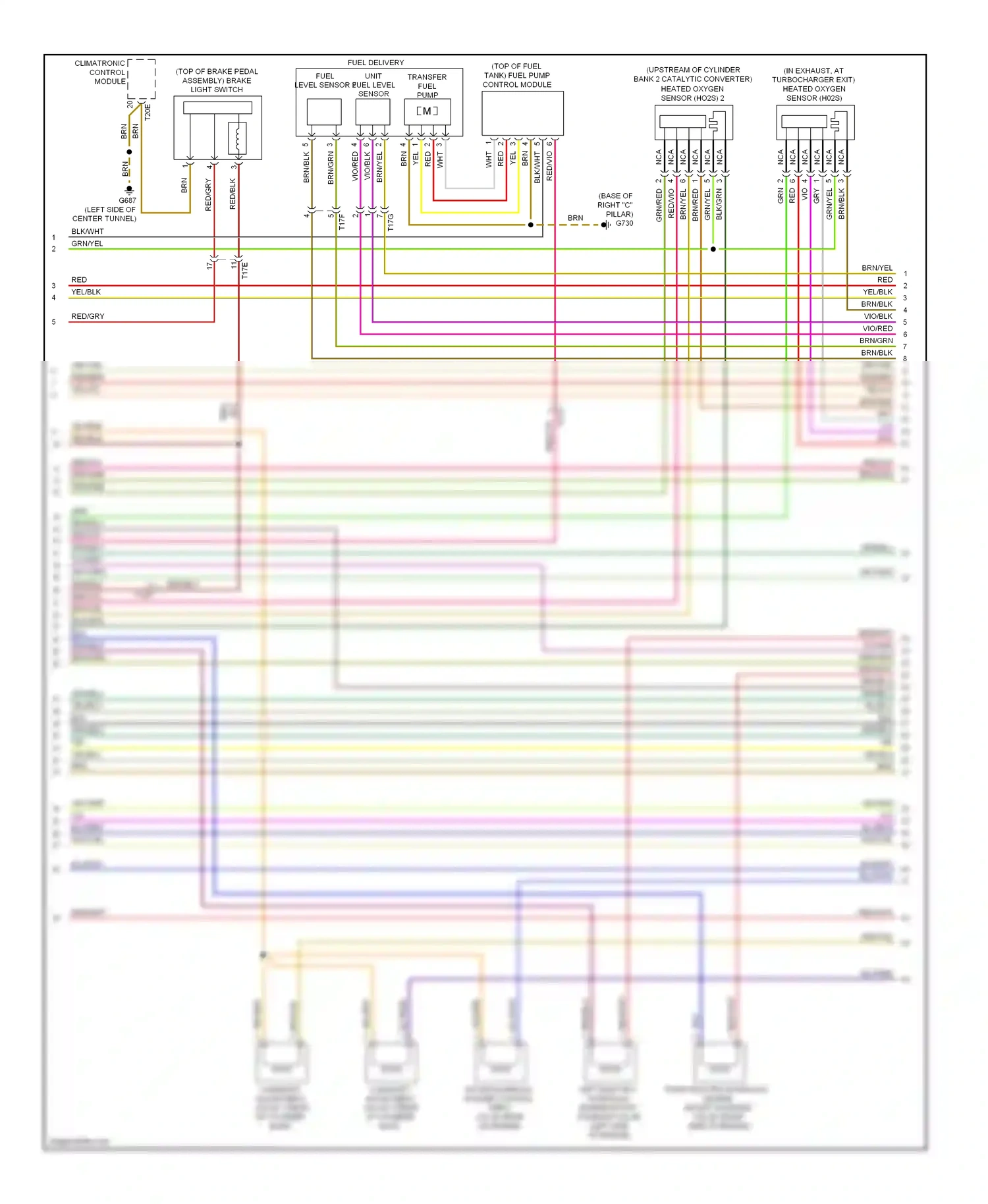 Wiring diagram wht for Audi S4 B8 facelift (2011-2015) (16 of 69)