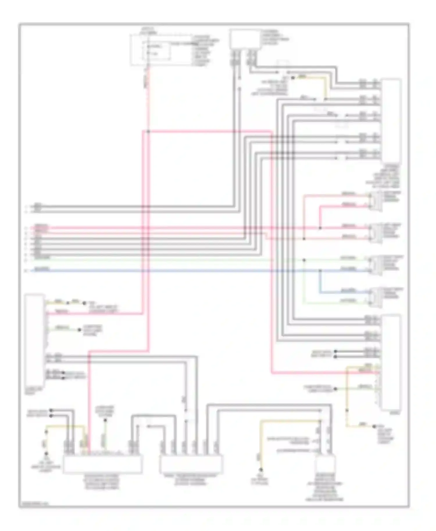 S4 Audi B8 (2008-2011): Navigation circuit, mmi 2 basic (2 of 2)