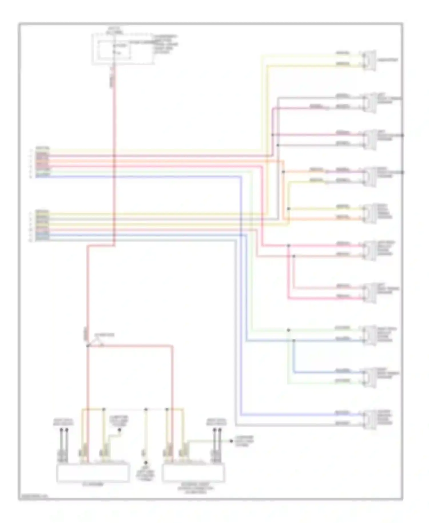 S4 Audi B8 (2008-2011): Navigation circuit, mmi 2 standard (3 of 3)