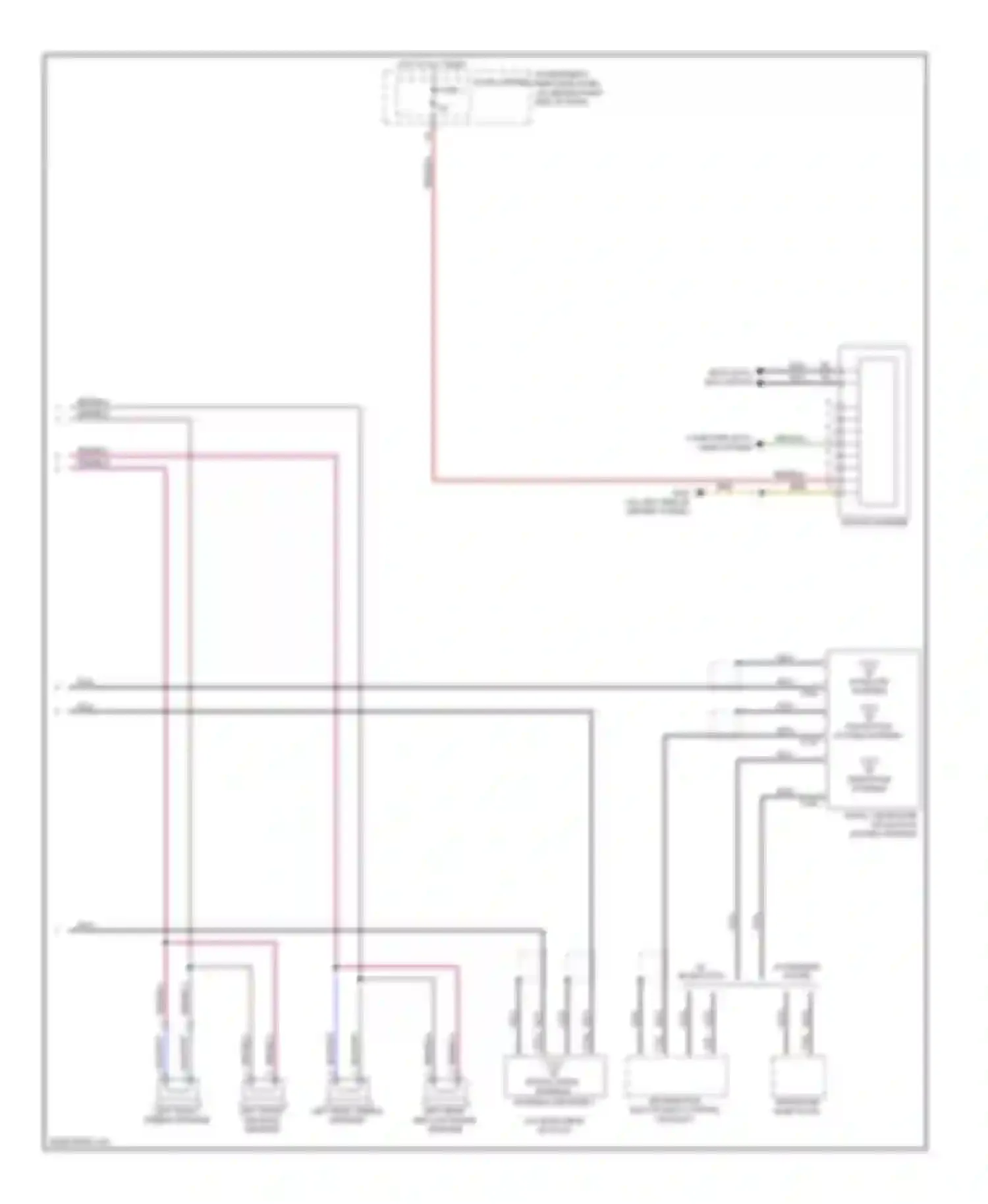 S4 Audi B8 (2008-2011): Navigation circuit, mmi 3 standard (2 of 2)