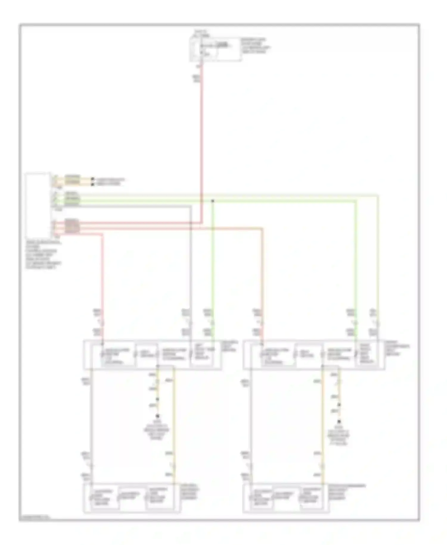 S4 Audi B8 (2008-2011): Rear seat heater circuit