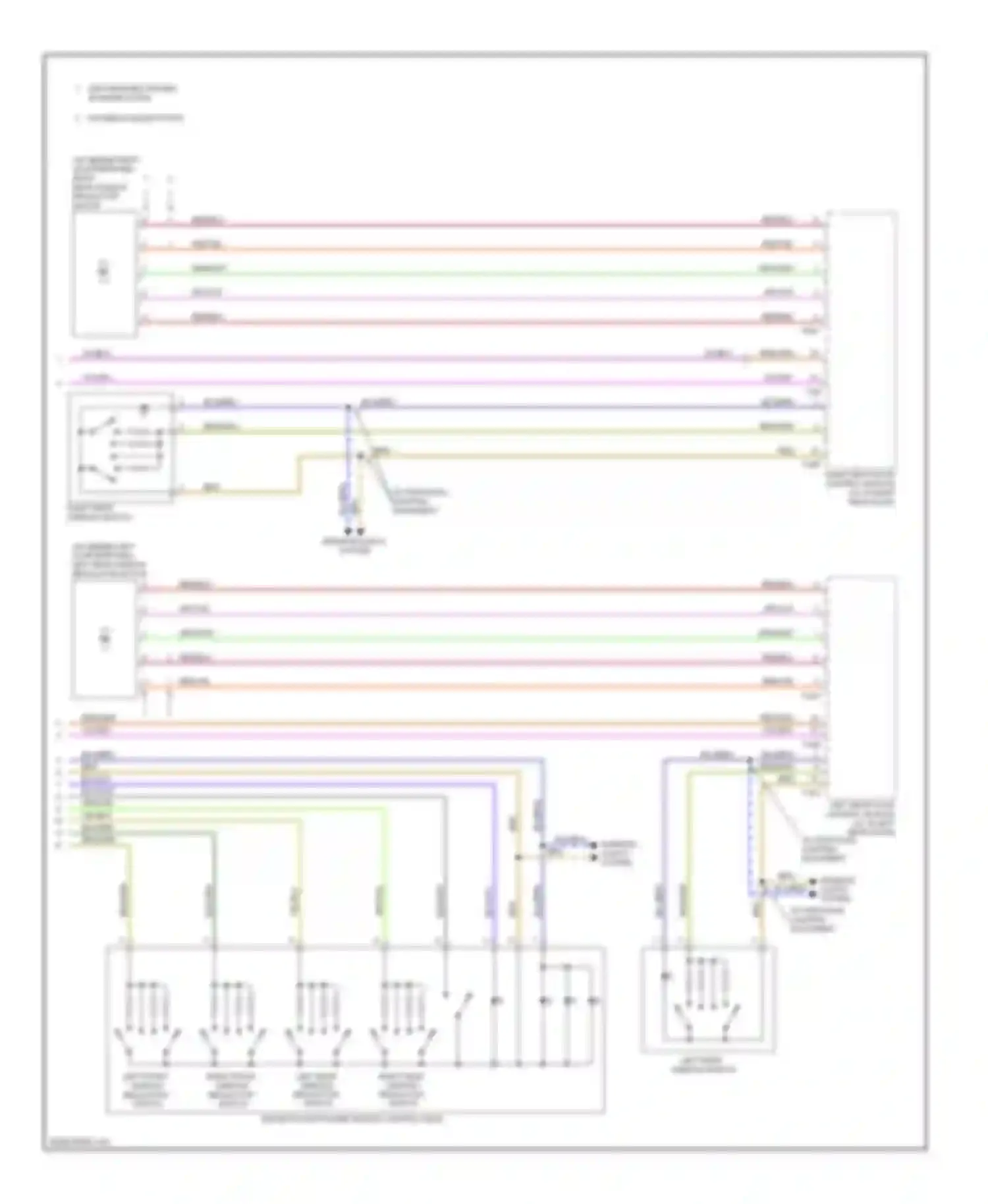 Wiring diagram discontinued phased in modification for Audi S4 B8 (2008-2011)