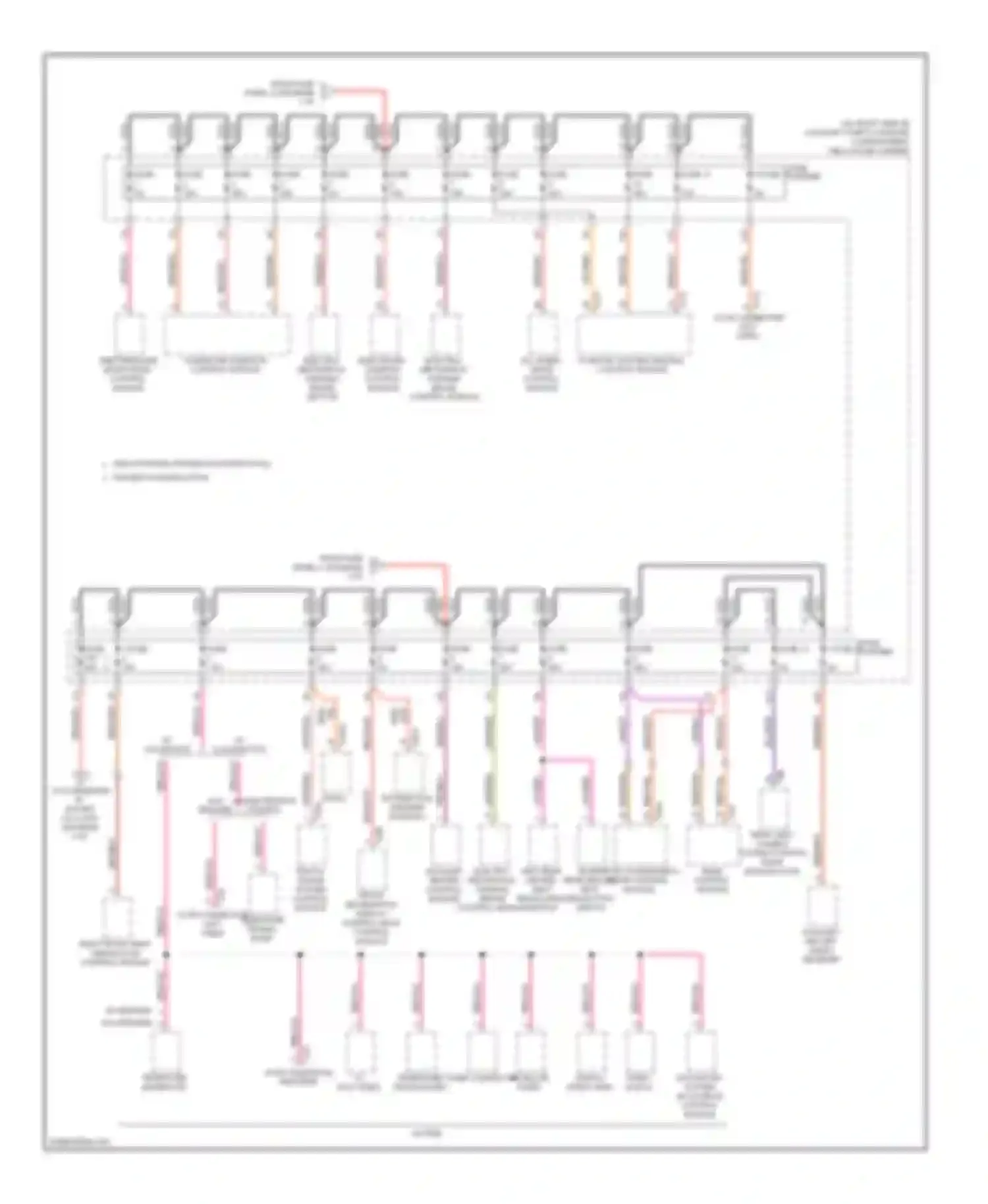Wiring diagram red/ wht for Audi S4 B8 (2008-2011)