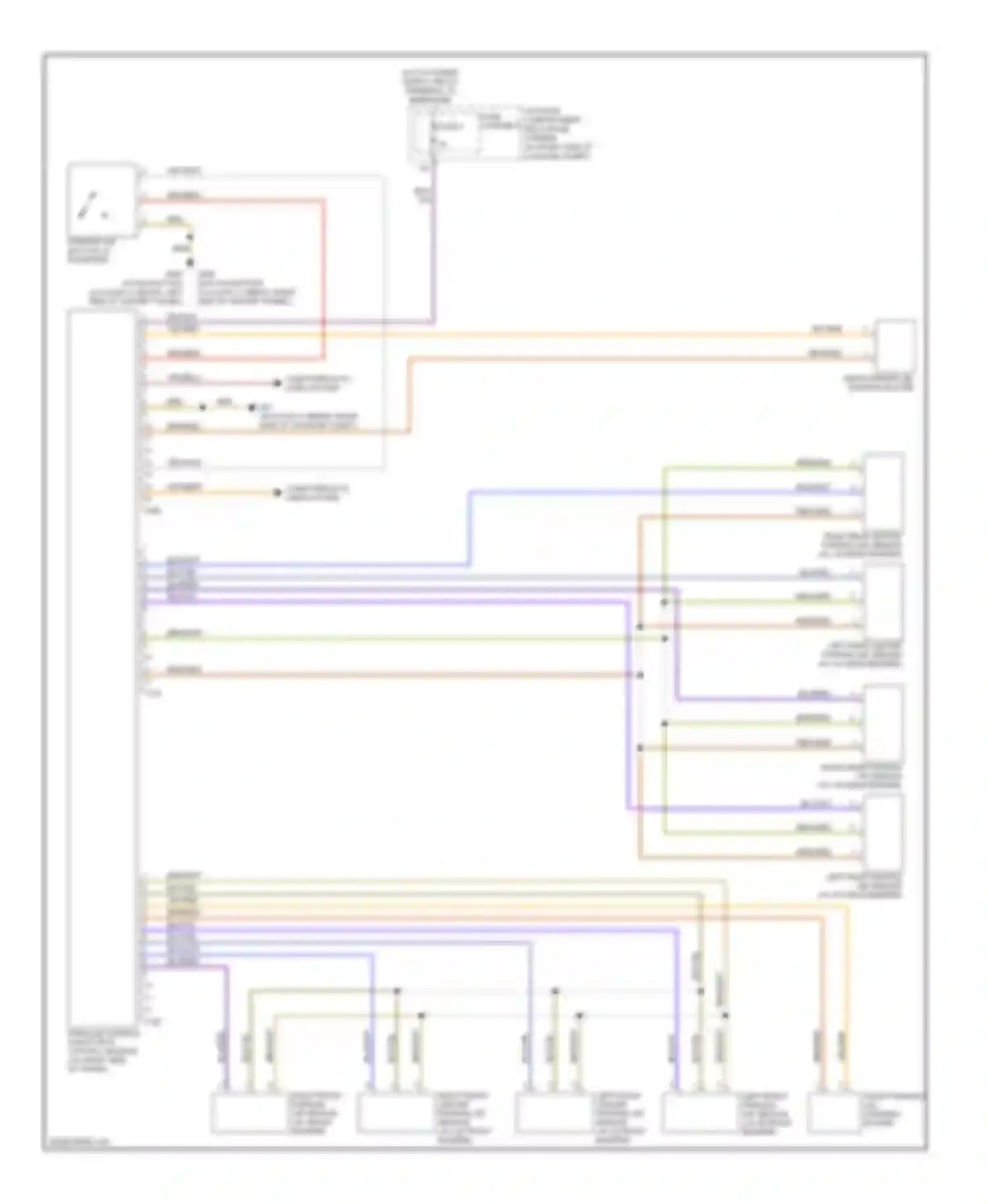 Wiring diagram fuse 5 for Audi S4 B8 (2008-2011) (1 of 5)