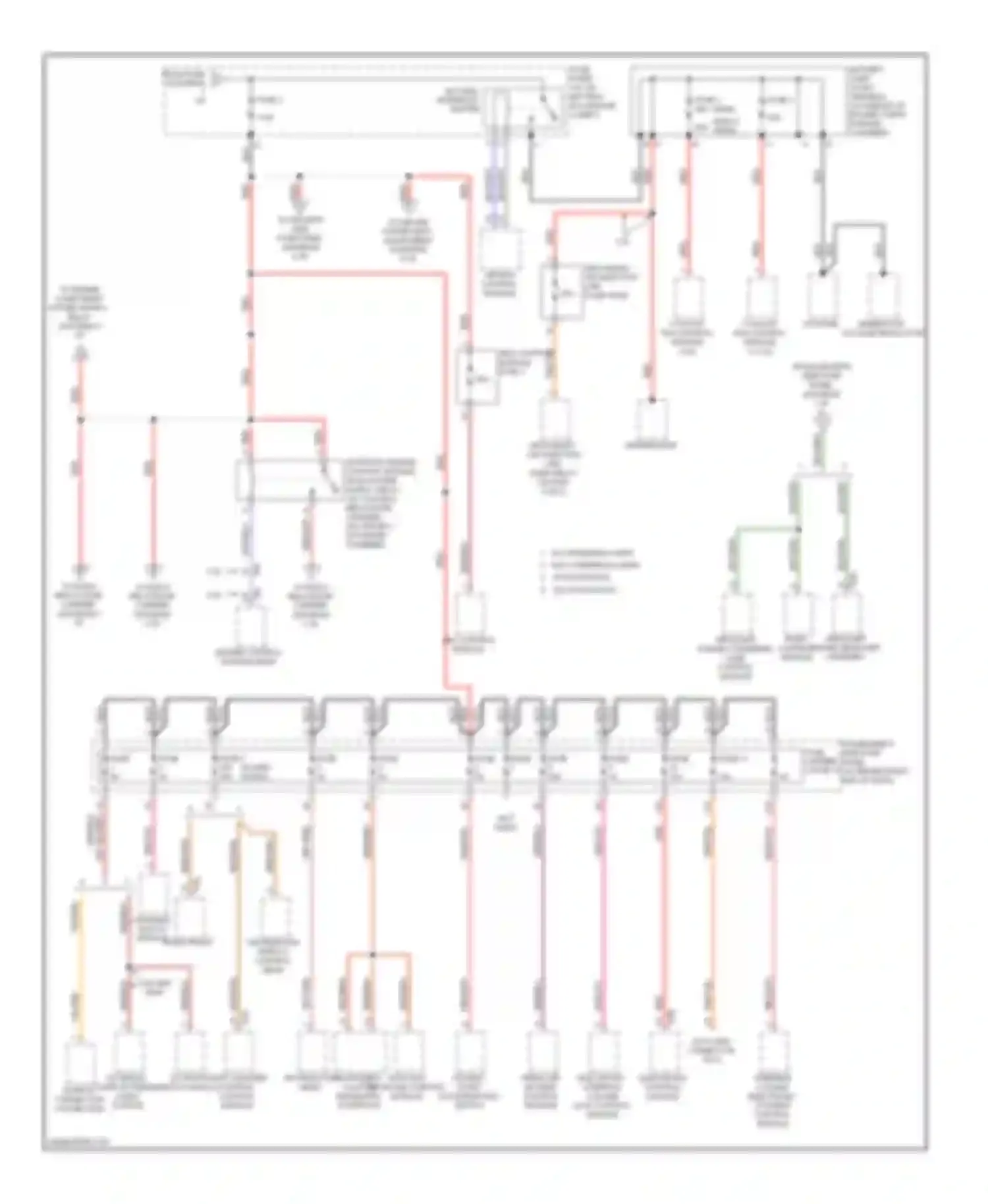 Wiring diagram battery jump for Audi S4 B8 (2008-2011)