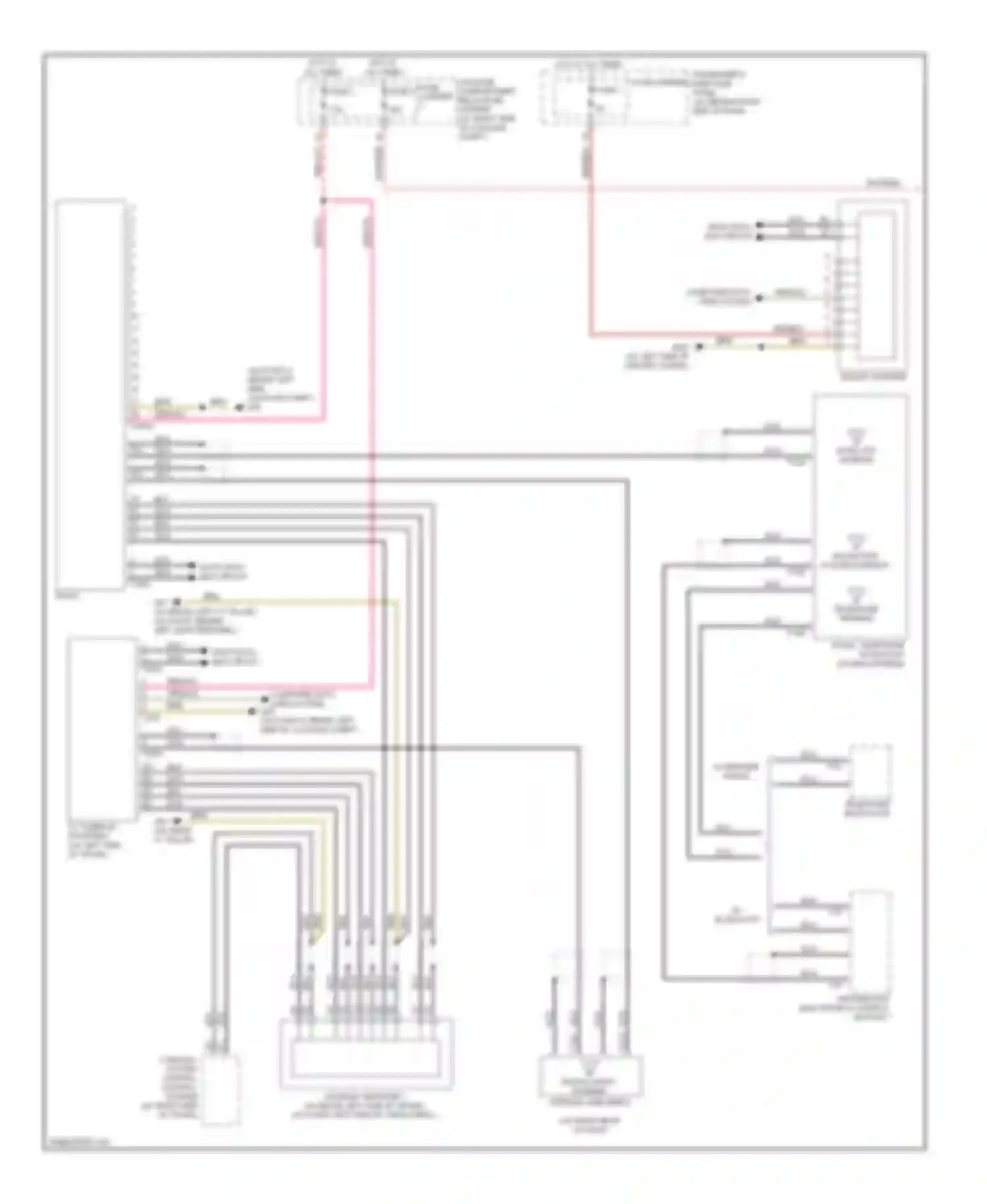 Wiring diagram of trunk) for Audi S4 B8 (2008-2011) (8 of 24)