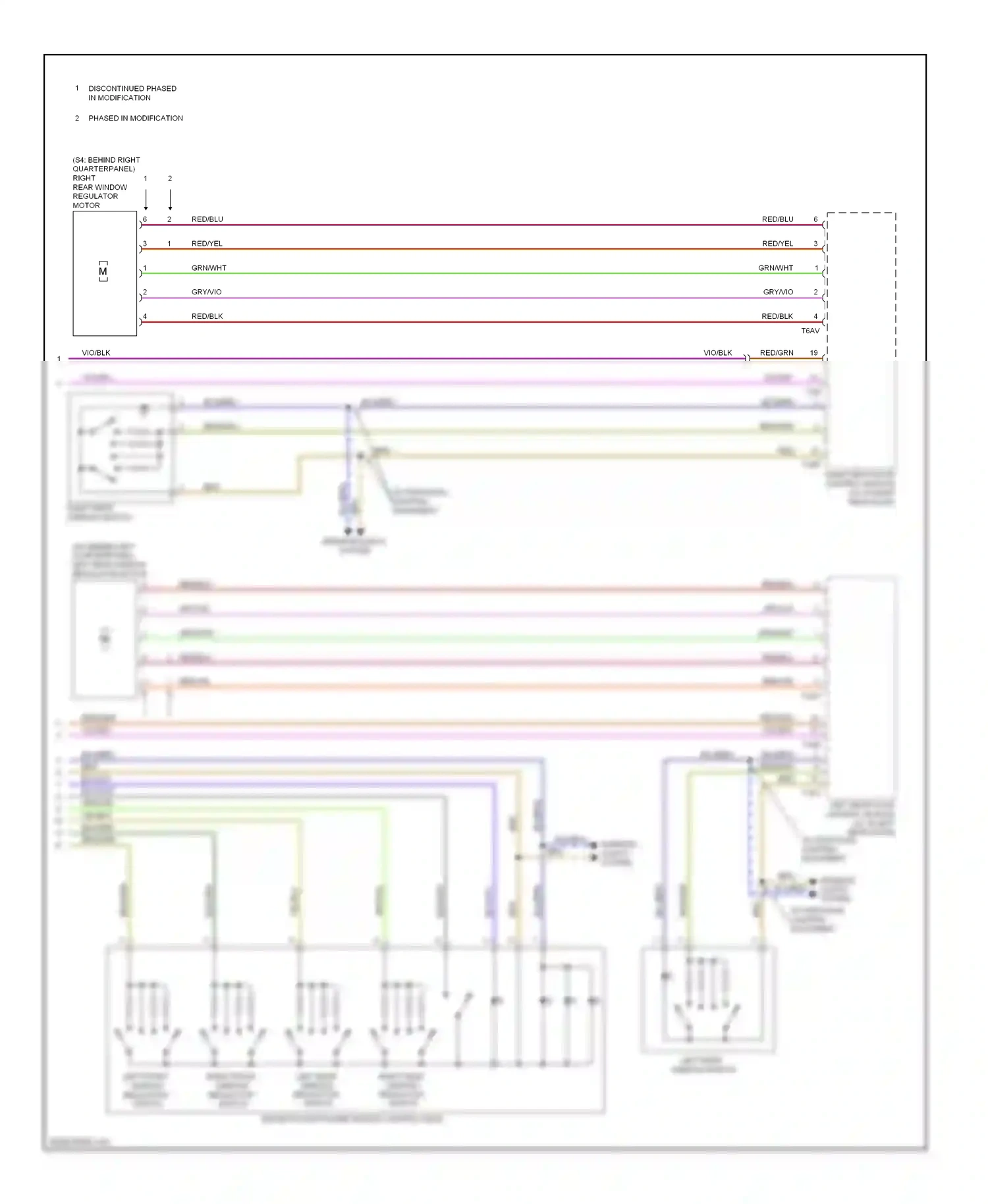 Audi S4 B8 (2008-2011) phased in modification wiring diagram  (6 of 8)