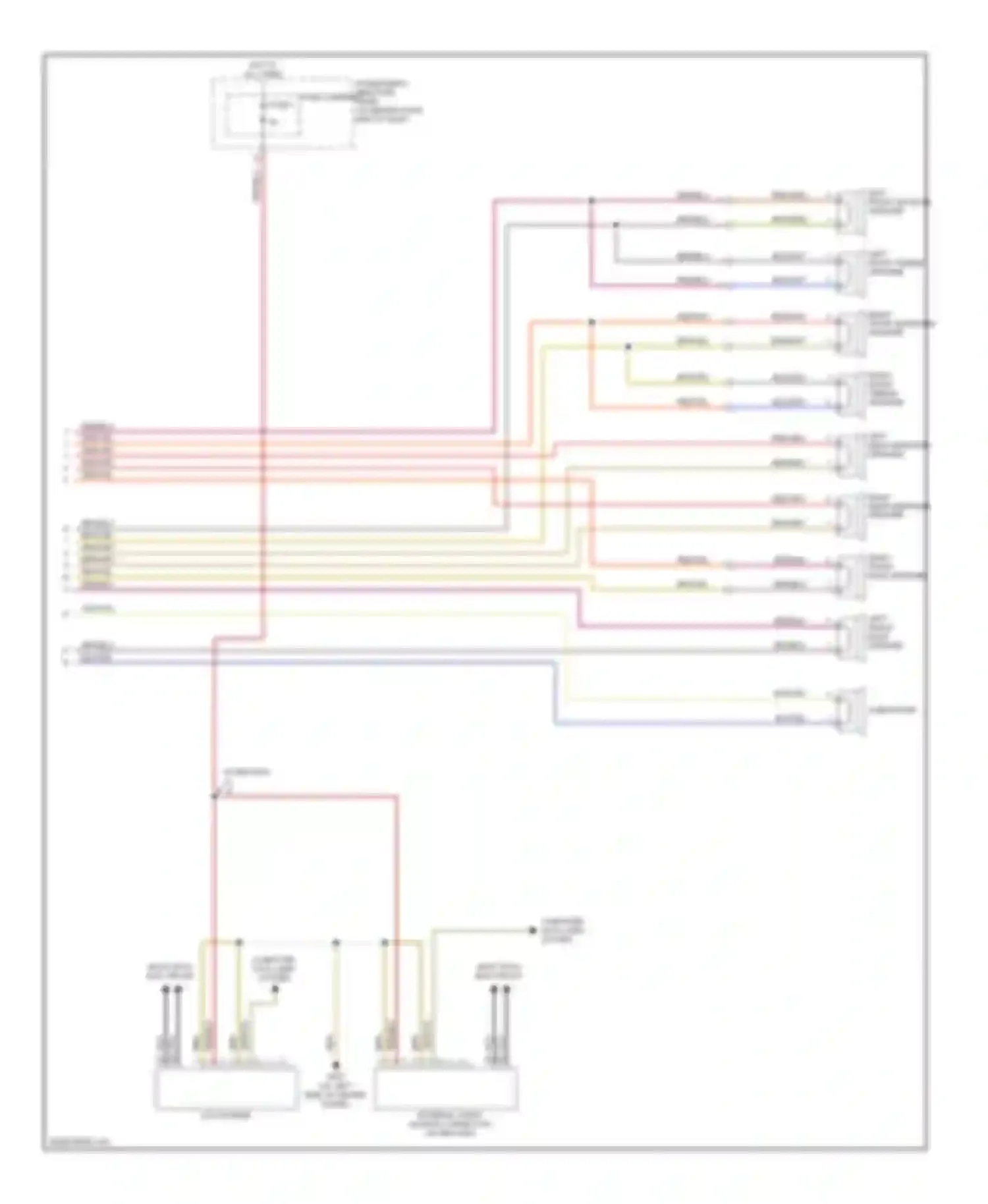 Wiring diagram red/wht for Audi S4 B8 (2008-2011) (18 of 37)