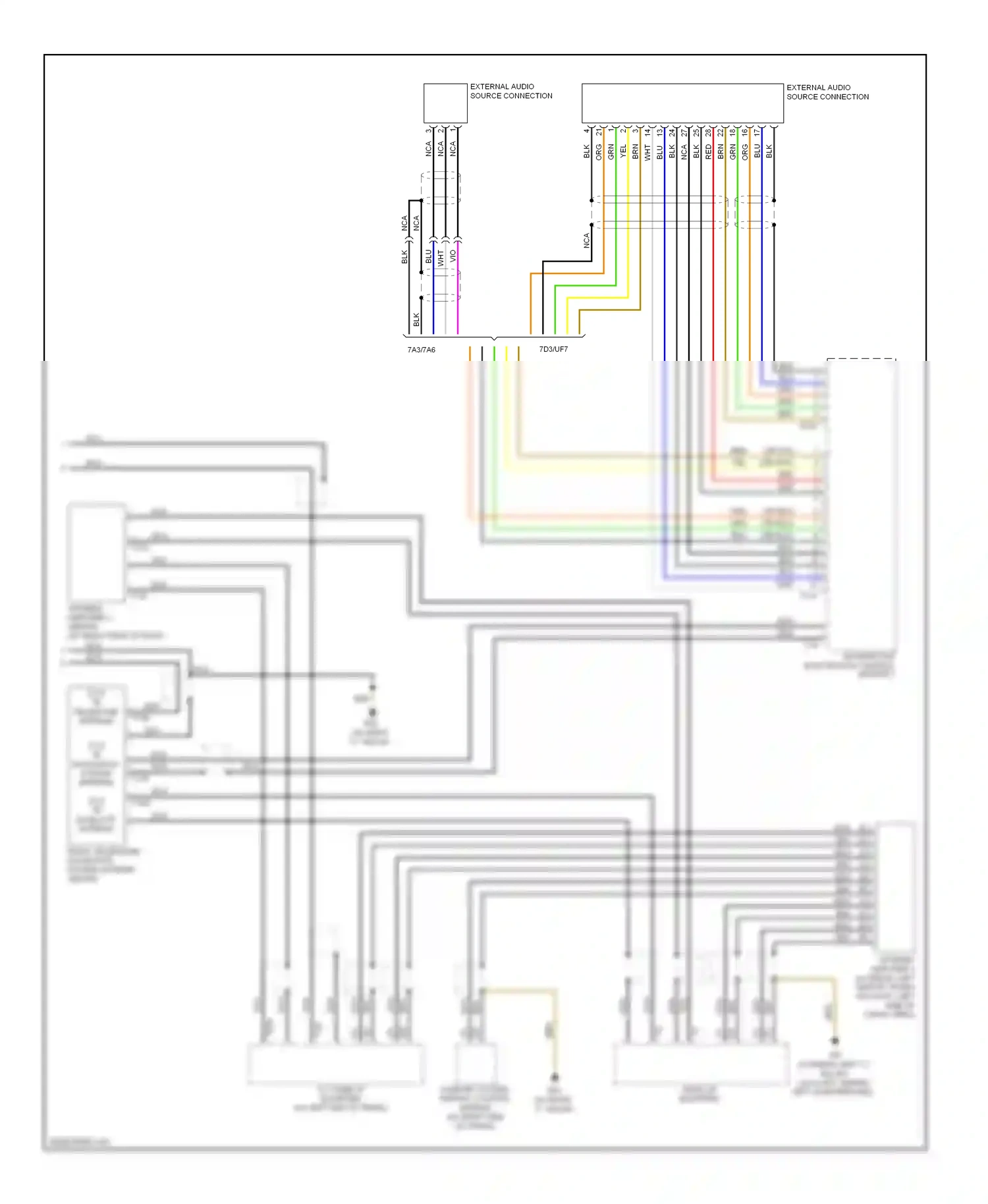 Audi S4 B8 (2008-2011) vio wiring diagram  (27 of 37)
