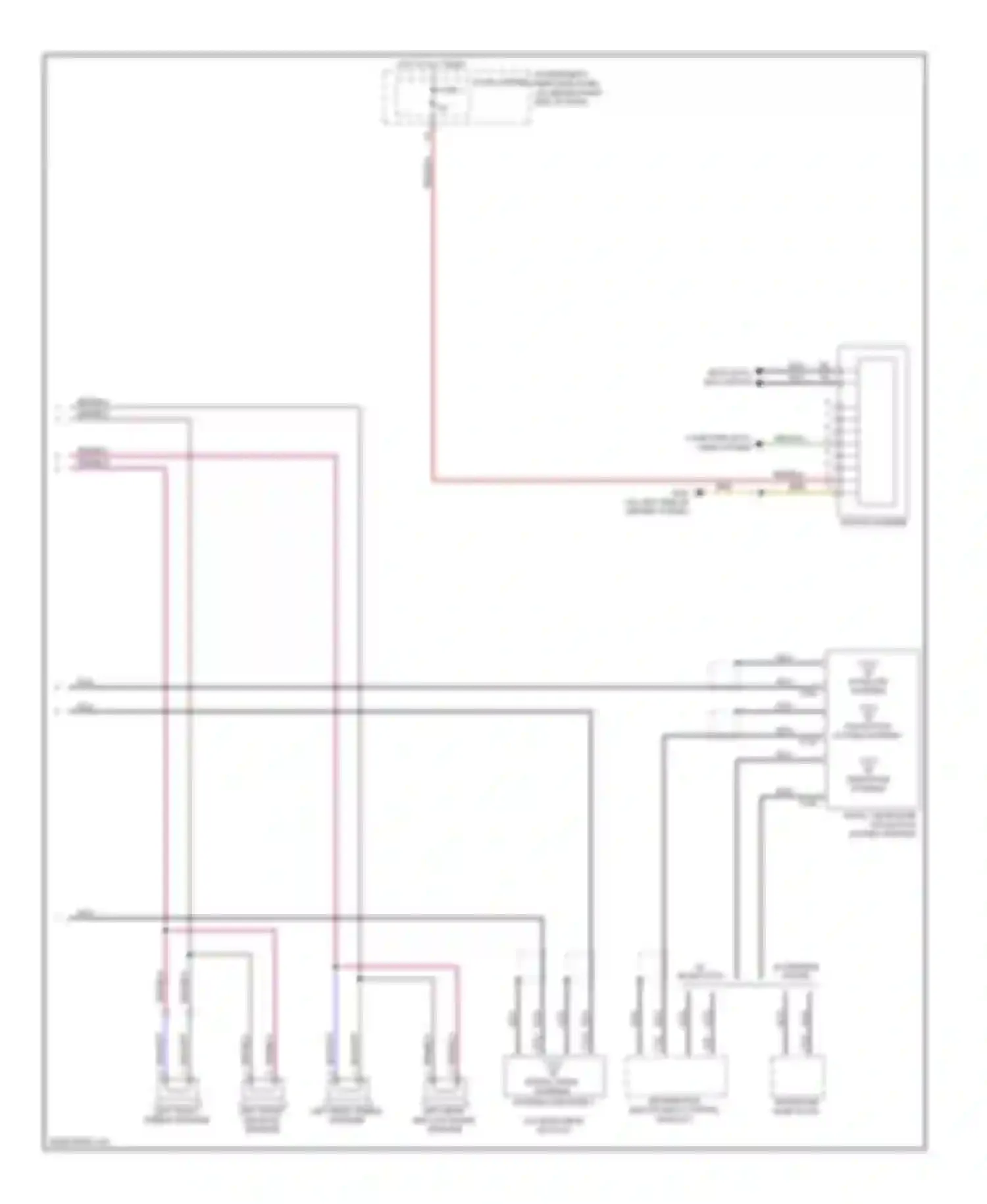 Wiring diagram w/ bluetooth for Audi S4 B8 (2008-2011) (1 of 6)