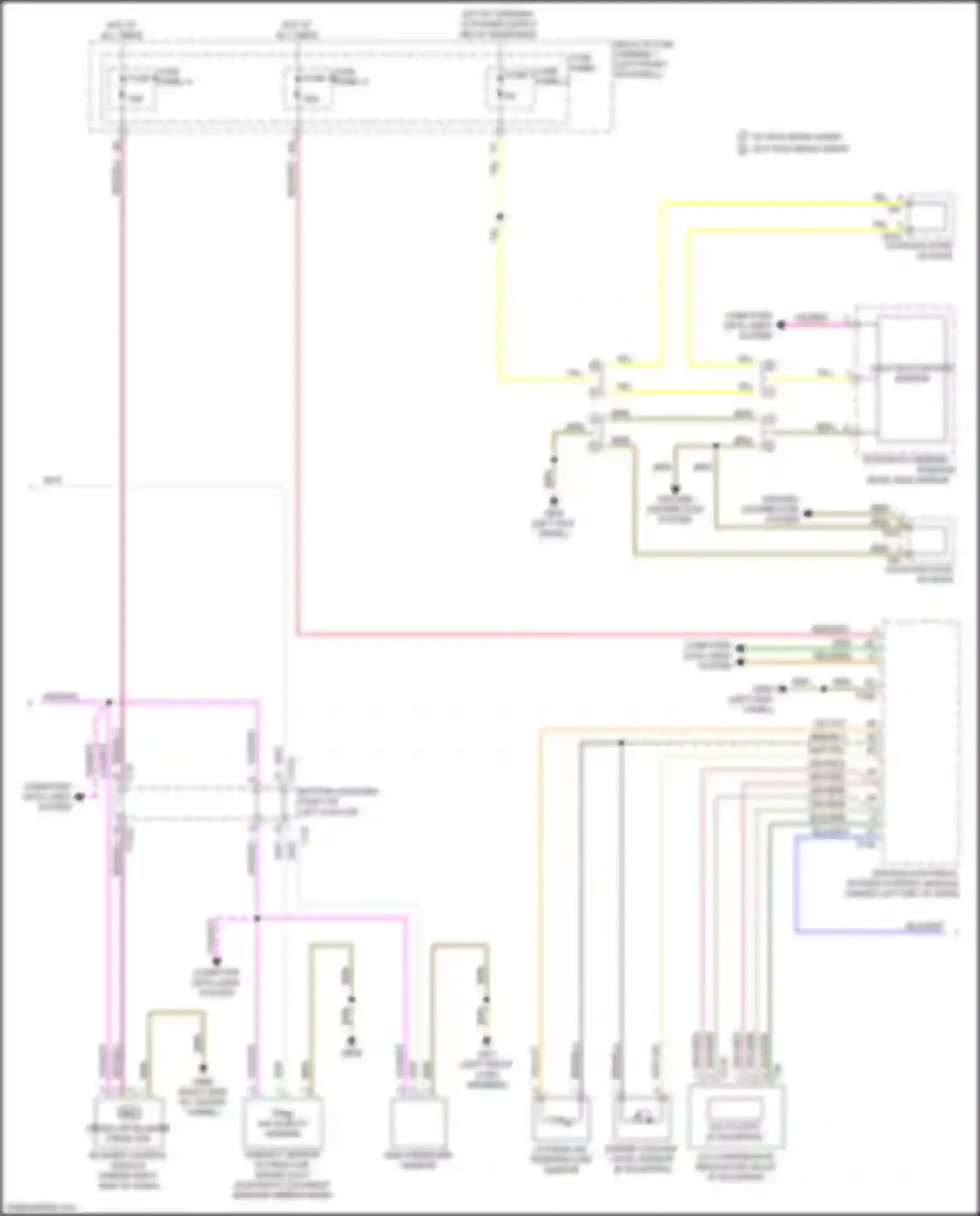 S4 Audi B9 facelift (2019-2024): Automatic a/c circuit, w/ climatronic (2 of 3)