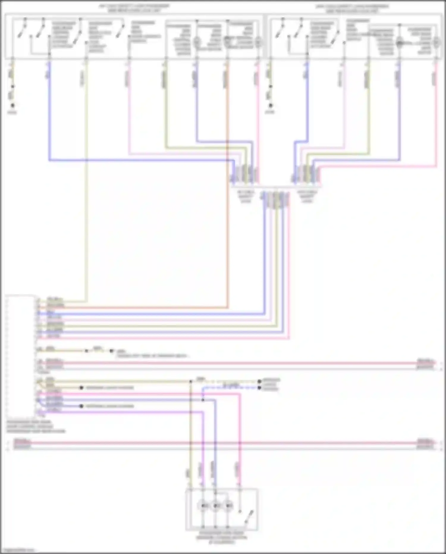 S4 Audi B9 facelift (2019-2024): Forced entry circuit (2 of 6)