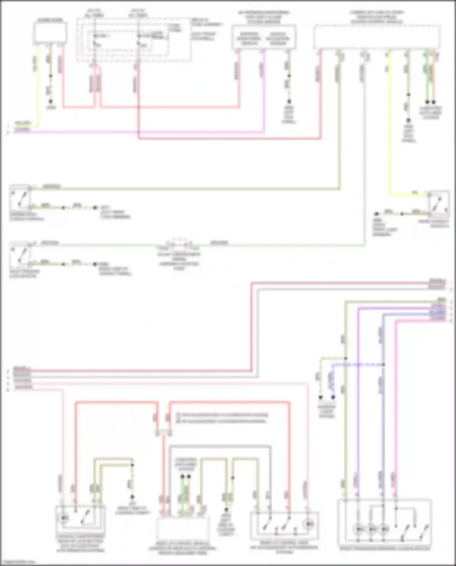 S4 Audi B9 facelift (2019-2024): Forced entry circuit (5 of 6)