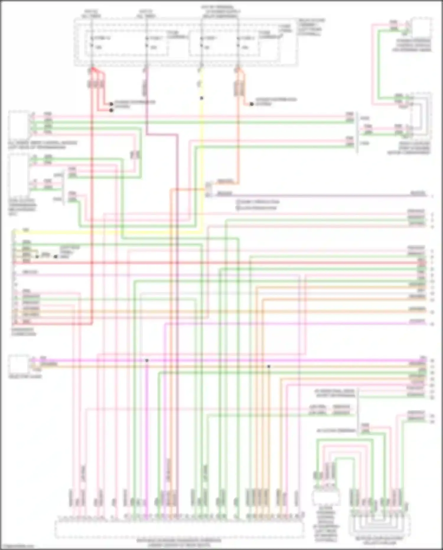 S4 Audi B9 facelift (2019-2024): Computer data lines circuit (1 of 8)