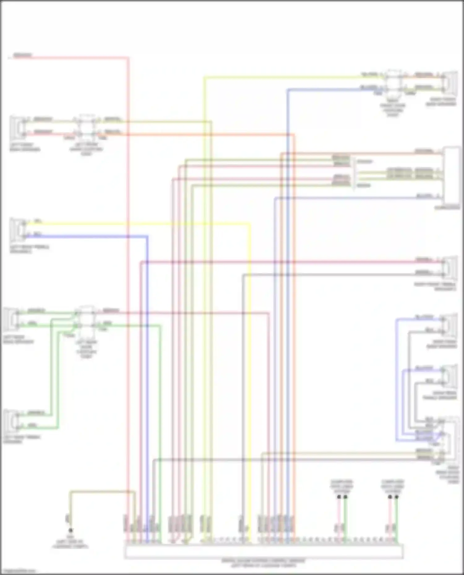 S4 Audi B9 facelift (2019-2024): Navigation circuit, w/ amplifier (4 of 4)