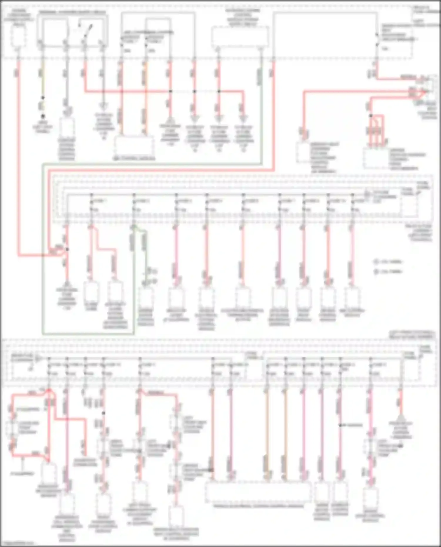 S4 Audi B9 facelift (2019-2024): Power distribution circuit (2 of 6)