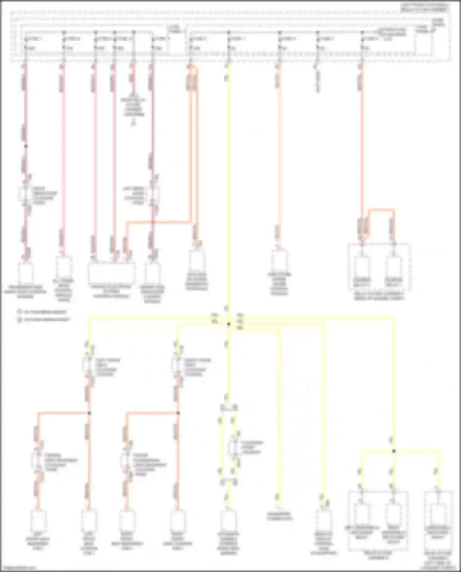 S4 Audi B9 facelift (2019-2024): Power distribution circuit (3 of 6)