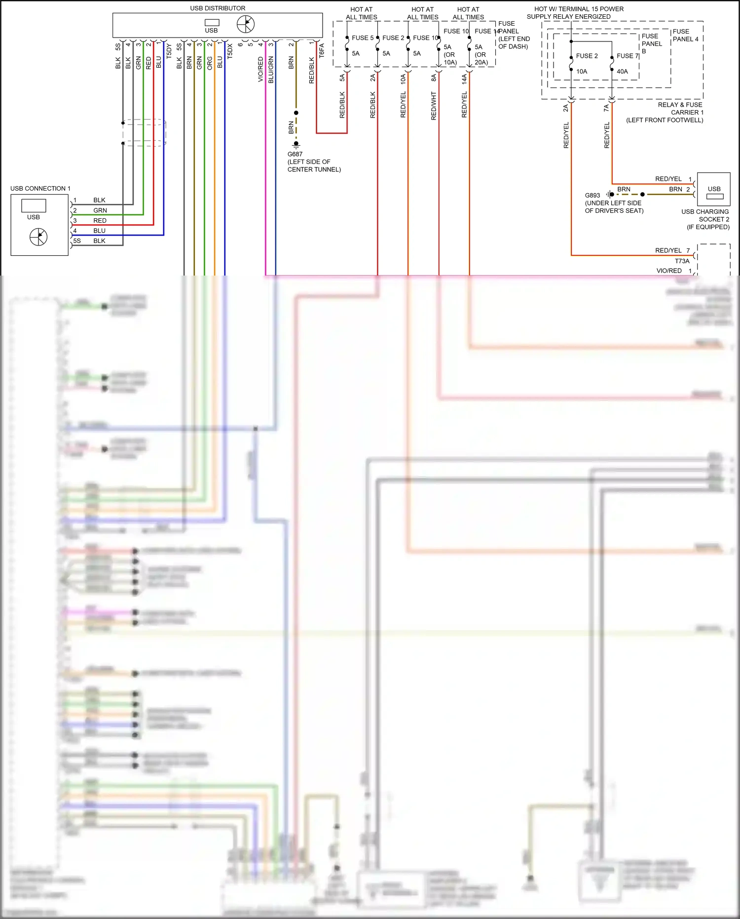 Wiring diagram blk for Audi S4 B9 facelift (2019-2024) (80 of 94)