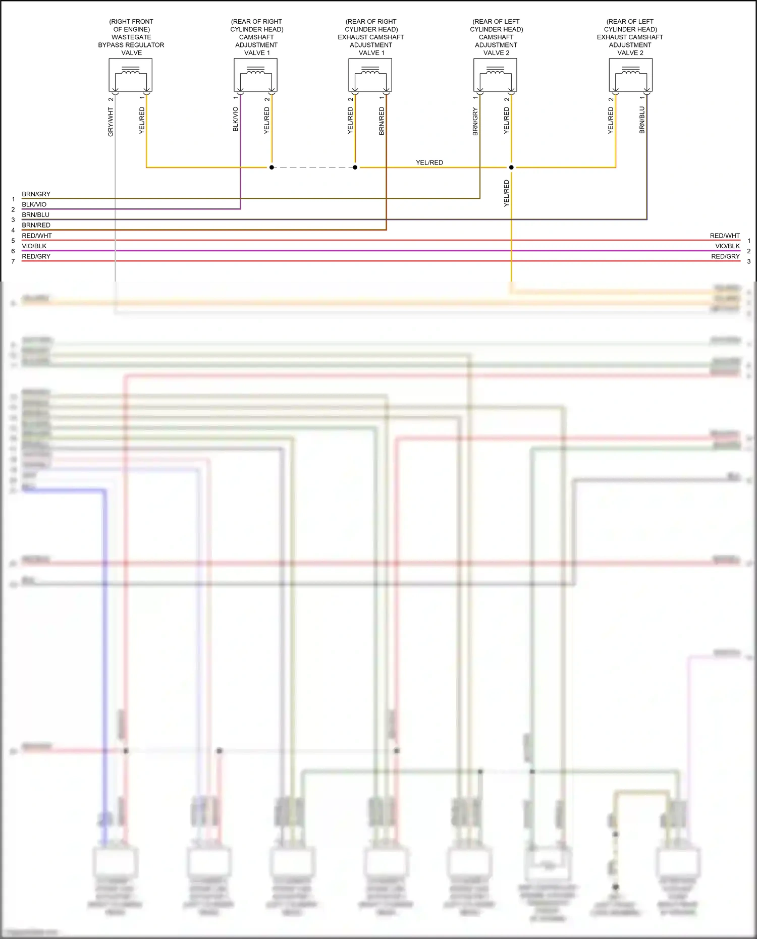Wiring diagram blu for Audi S4 B9 facelift (2019-2024) (72 of 73)