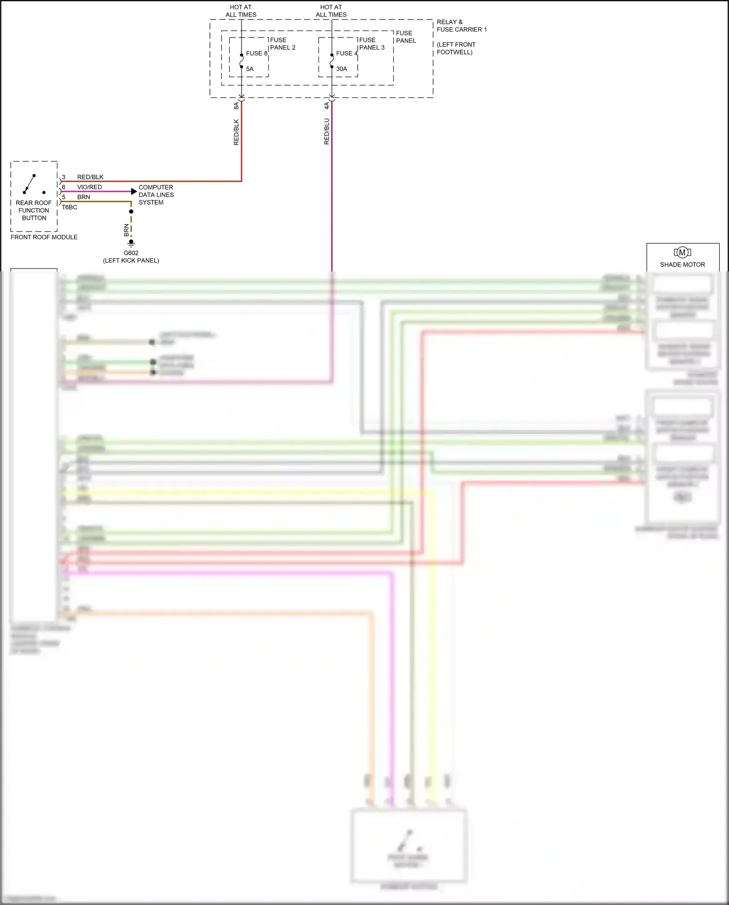 Wiring diagram brn for Audi S4 B9 facelift (2019-2024) (143 of 152)