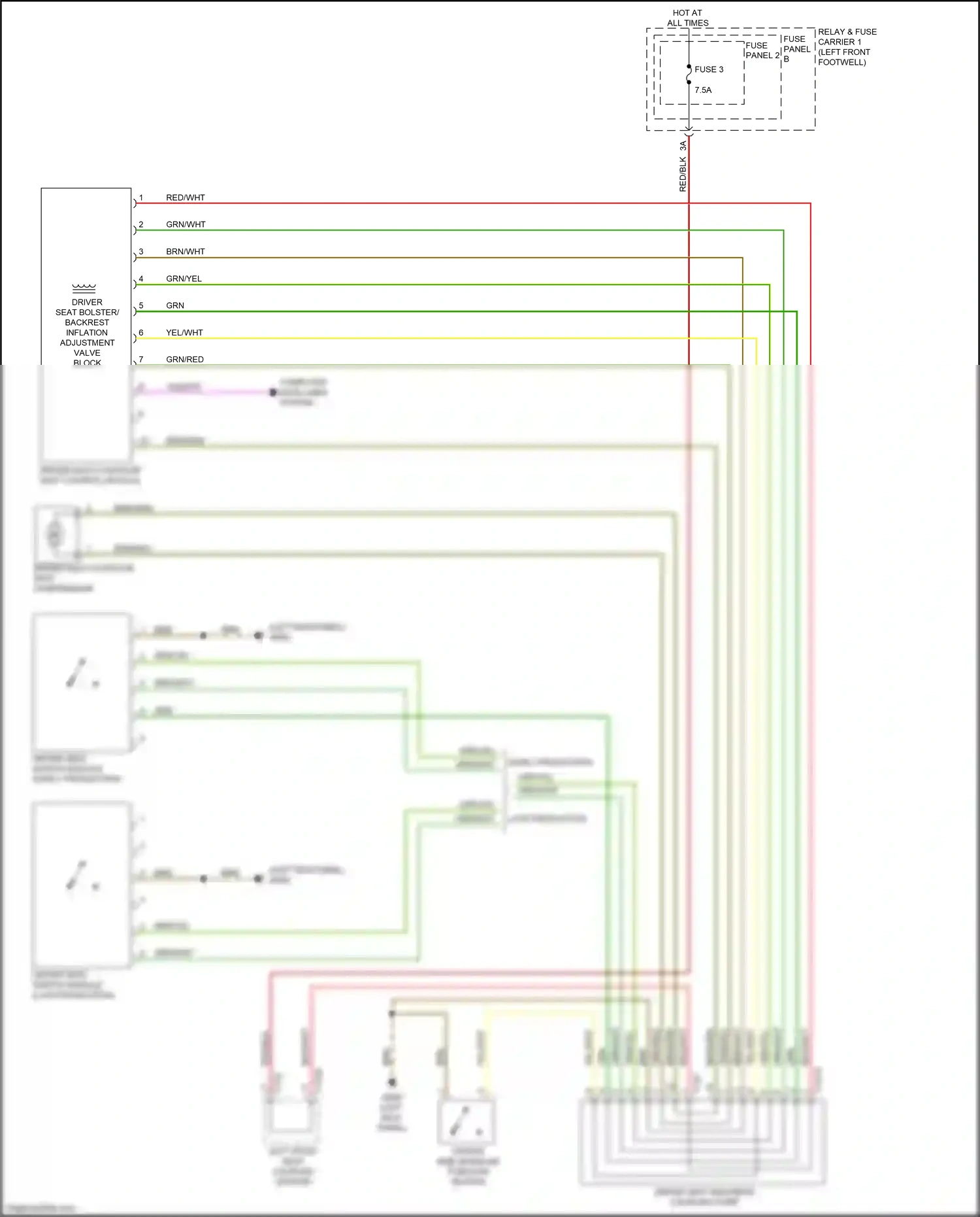 Wiring diagram computer data lines system for Audi S4 B9 facelift (2019-2024) (36 of 122)