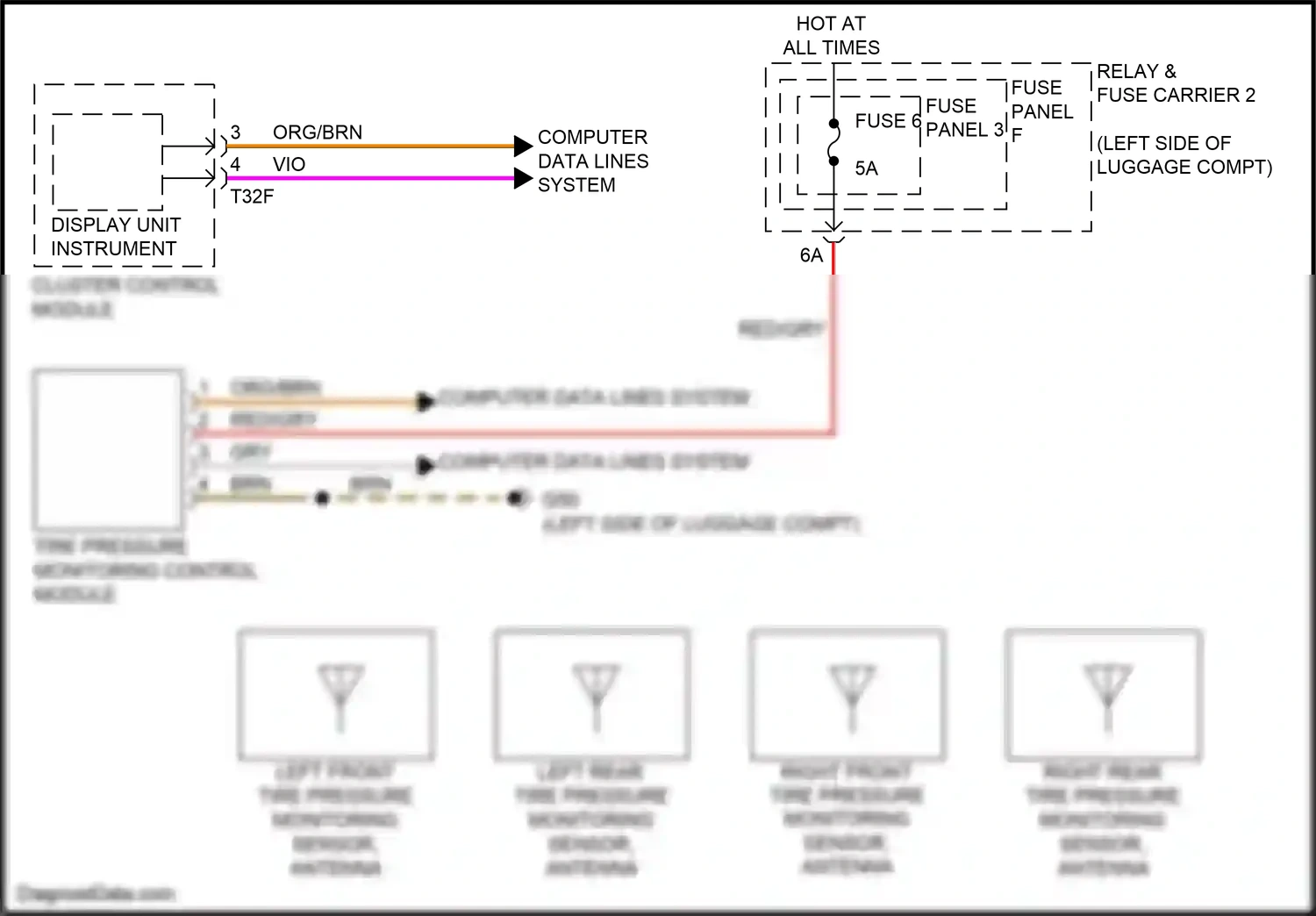 Wiring diagram computer data lines system for Audi S4 B9 facelift (2019-2024) (106 of 122)