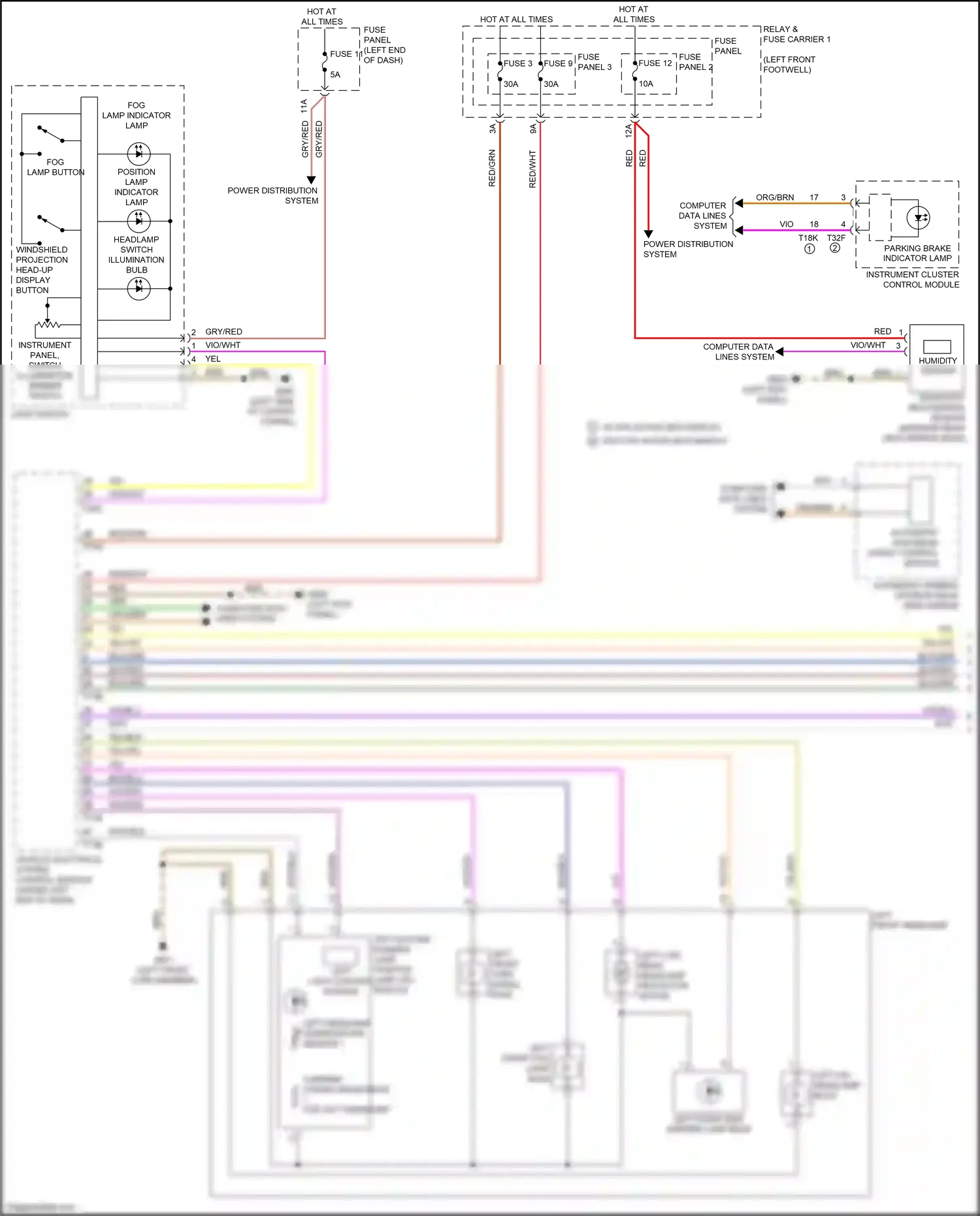 Wiring diagram computer data lines system for Audi S4 B9 facelift (2019-2024) (45 of 122)