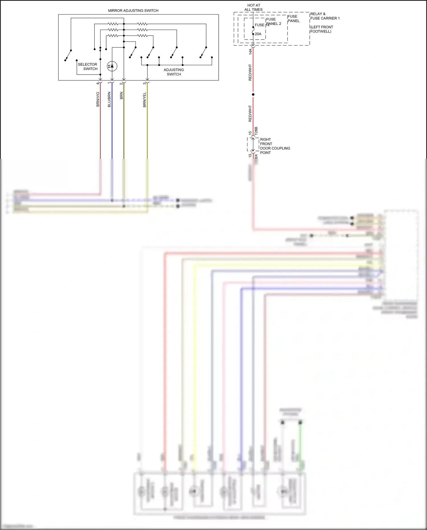 Wiring diagram computer data lines system for Audi S4 B9 facelift (2019-2024) (59 of 122)