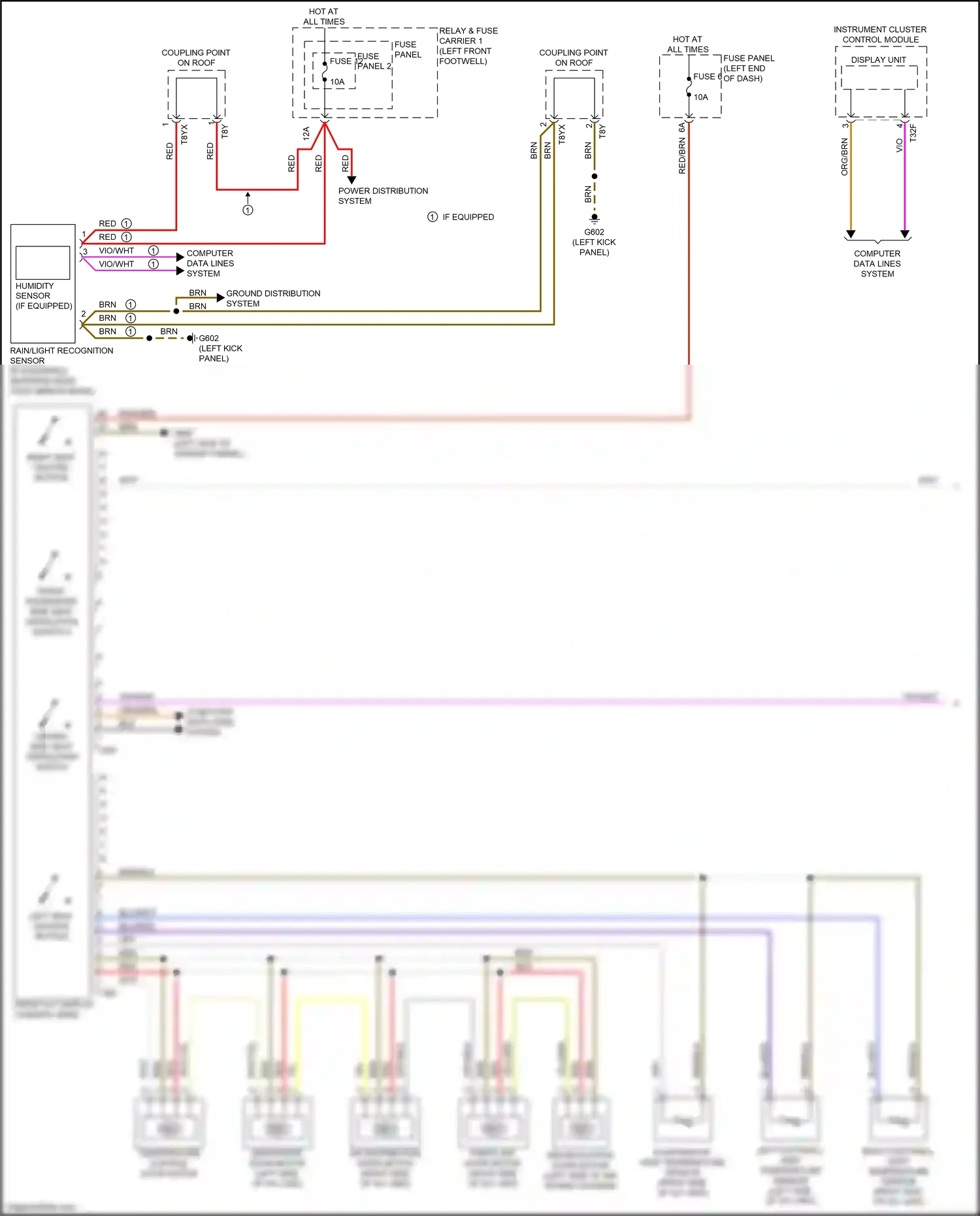 Wiring diagram fuse 6 for Audi S4 B9 facelift (2019-2024) (3 of 13)