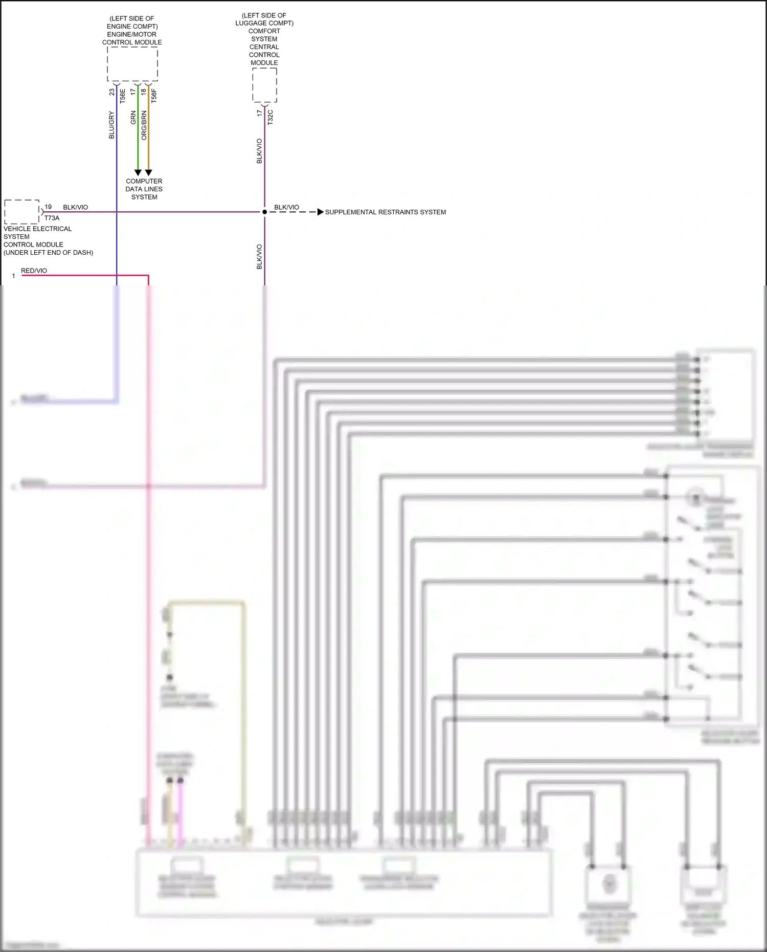 Wiring diagram grn for Audi S4 B9 facelift (2019-2024) (2 of 113)