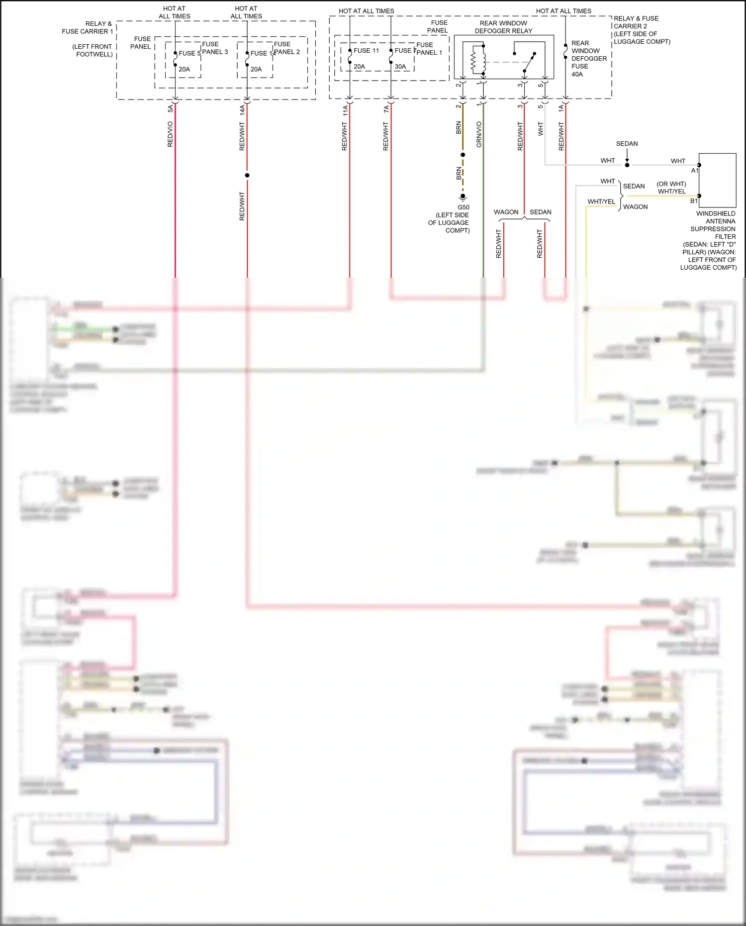 Wiring diagram grn for Audi S4 B9 facelift (2019-2024) (7 of 113)