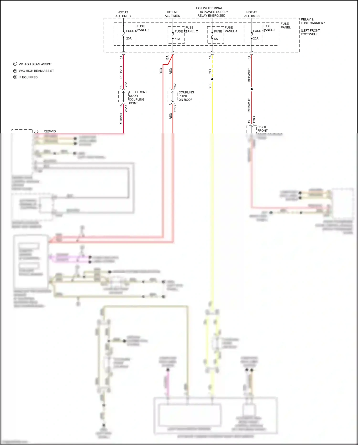 Wiring diagram gry for Audi S4 B9 facelift (2019-2024) (35 of 56)