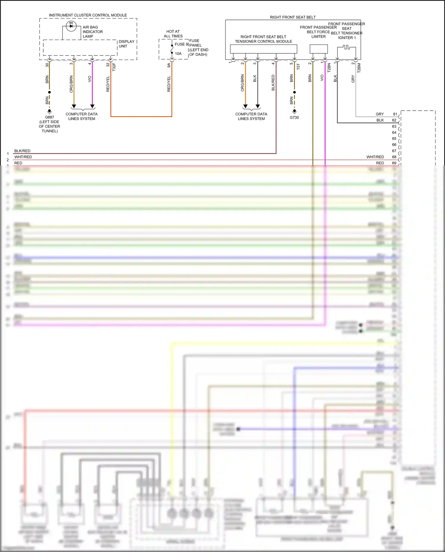 Wiring diagram nca for Audi S4 B9 facelift (2019-2024) (10 of 32)