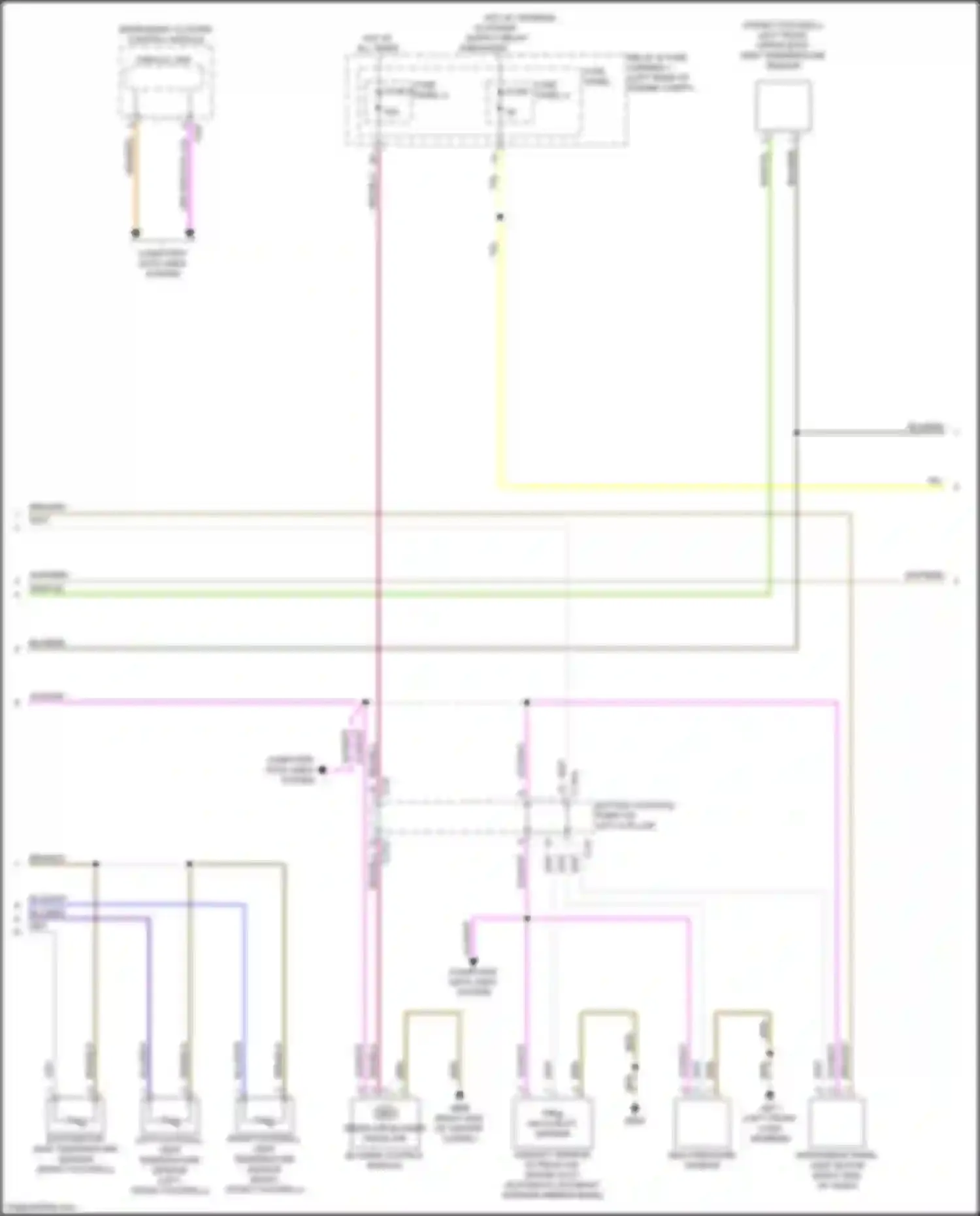S4 Audi B9 (2016-2019): Automatic a/c circuit, w/o climatronic (2 of 4)