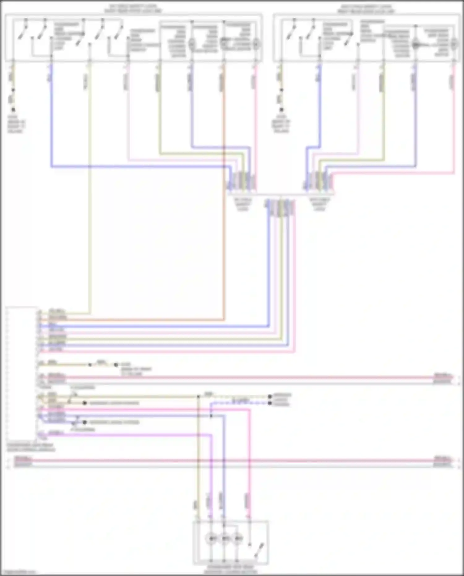 S4 Audi B9 (2016-2019): Forced entry circuit (2 of 6)