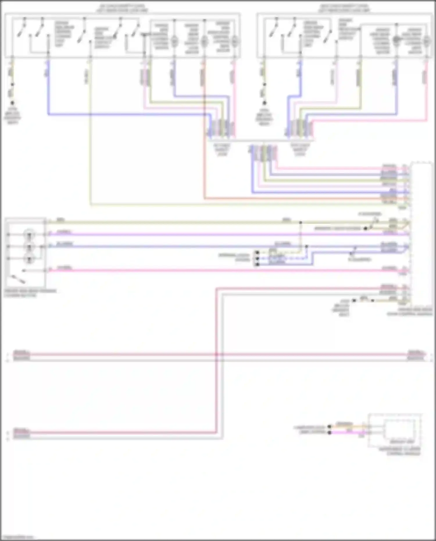S4 Audi B9 (2016-2019): Forced entry circuit (3 of 6)