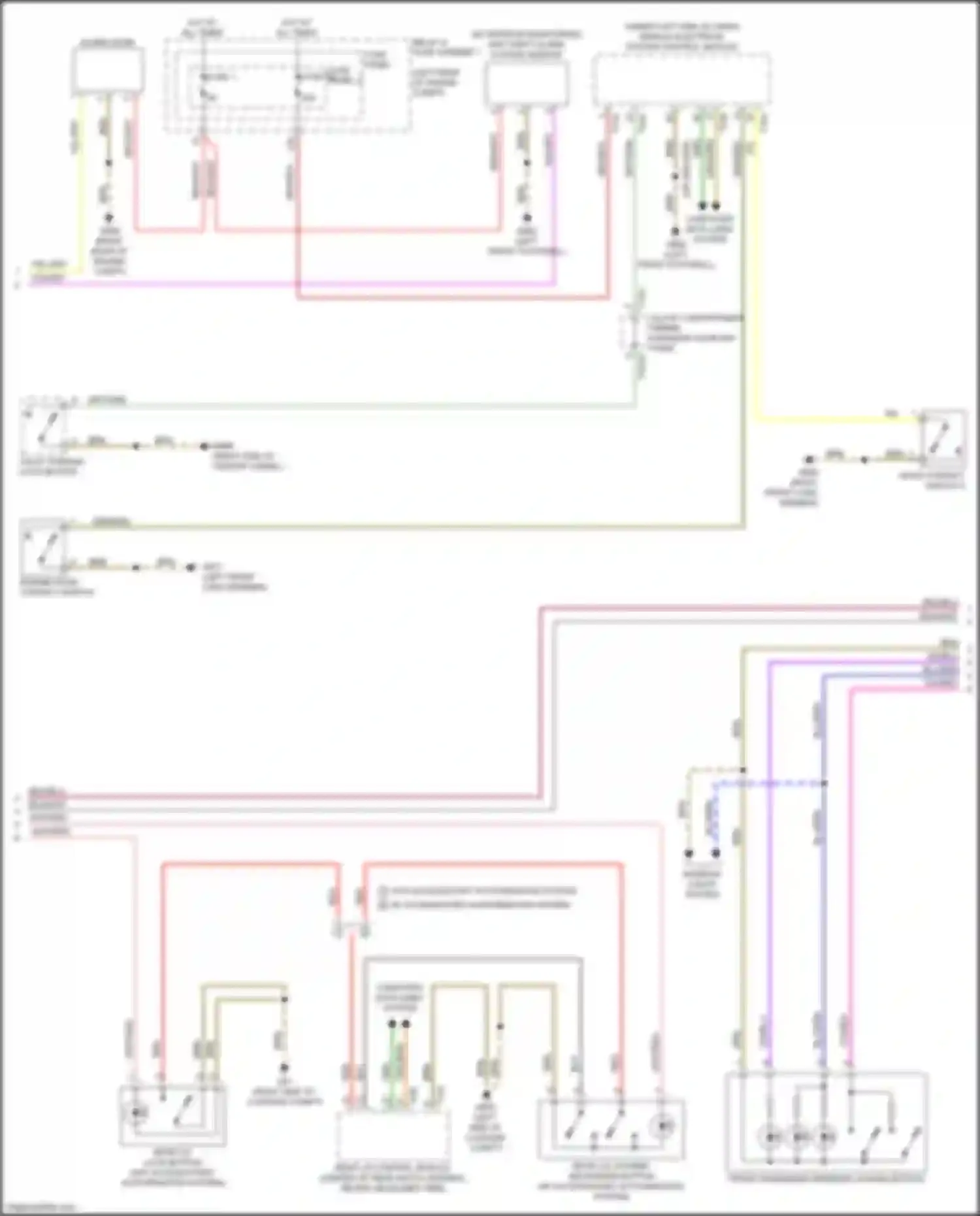 S4 Audi B9 (2016-2019): Forced entry circuit (5 of 6)