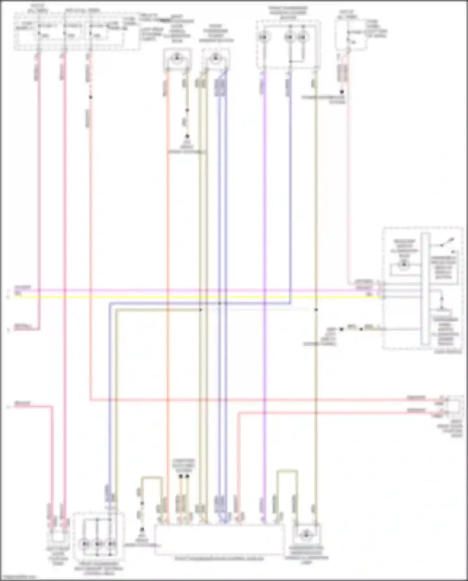 S4 Audi B9 (2016-2019): Instrument illumination circuit (4 of 4)
