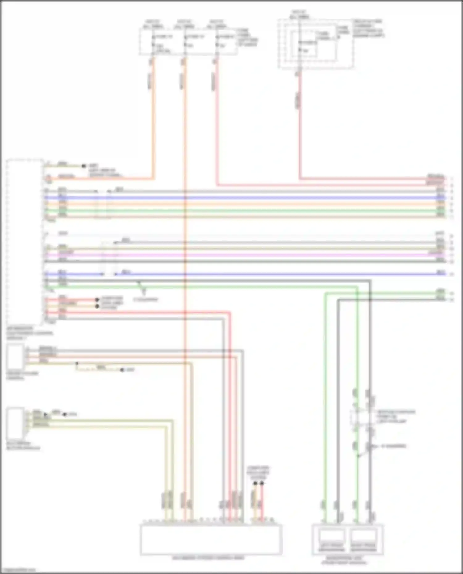 S4 Audi B9 (2016-2019): Emergency call circuit (1 of 2)