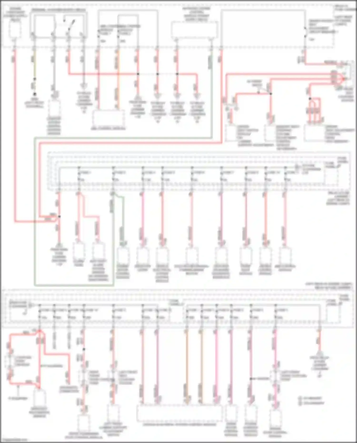 S4 Audi B9 (2016-2019): Power distribution circuit (2 of 6)