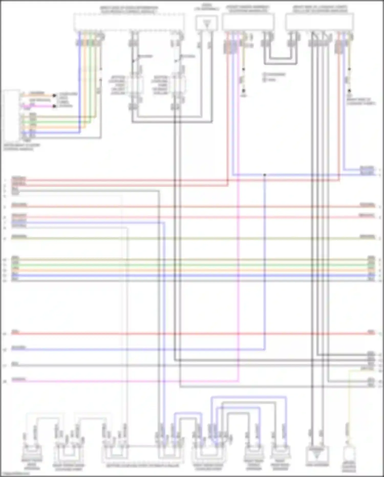 S4 Audi B9 (2016-2019): Radio circuit, w/ navigation (2 of 4)