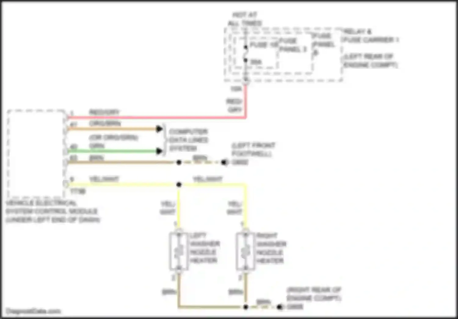 S4 Audi B9 (2016-2019): Jet heater circuit